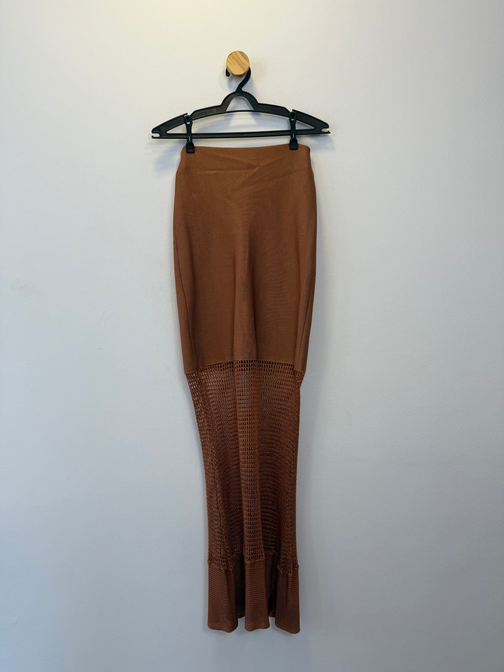 Conjunto Tricot Marrom