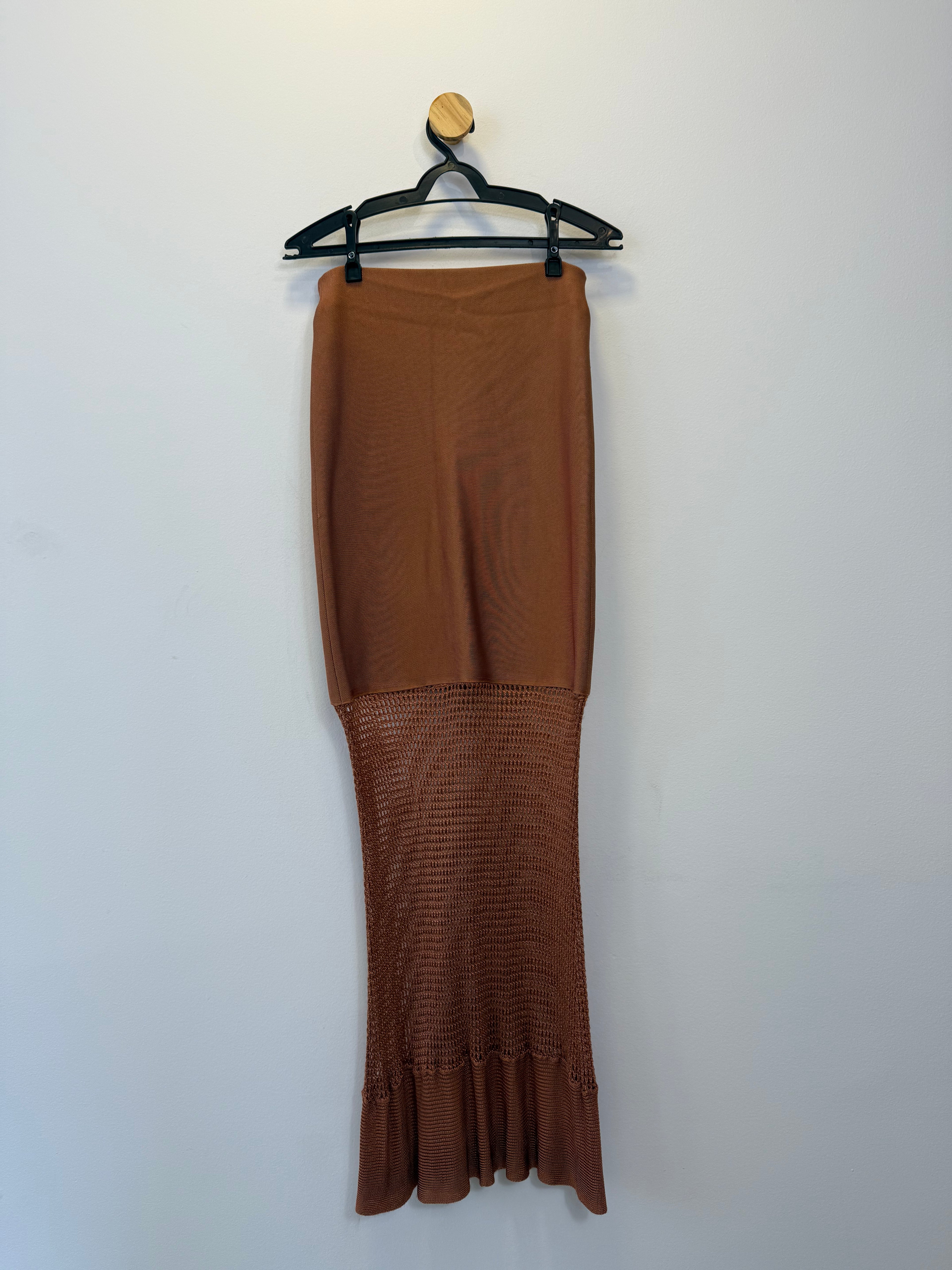 Conjunto Tricot Marrom