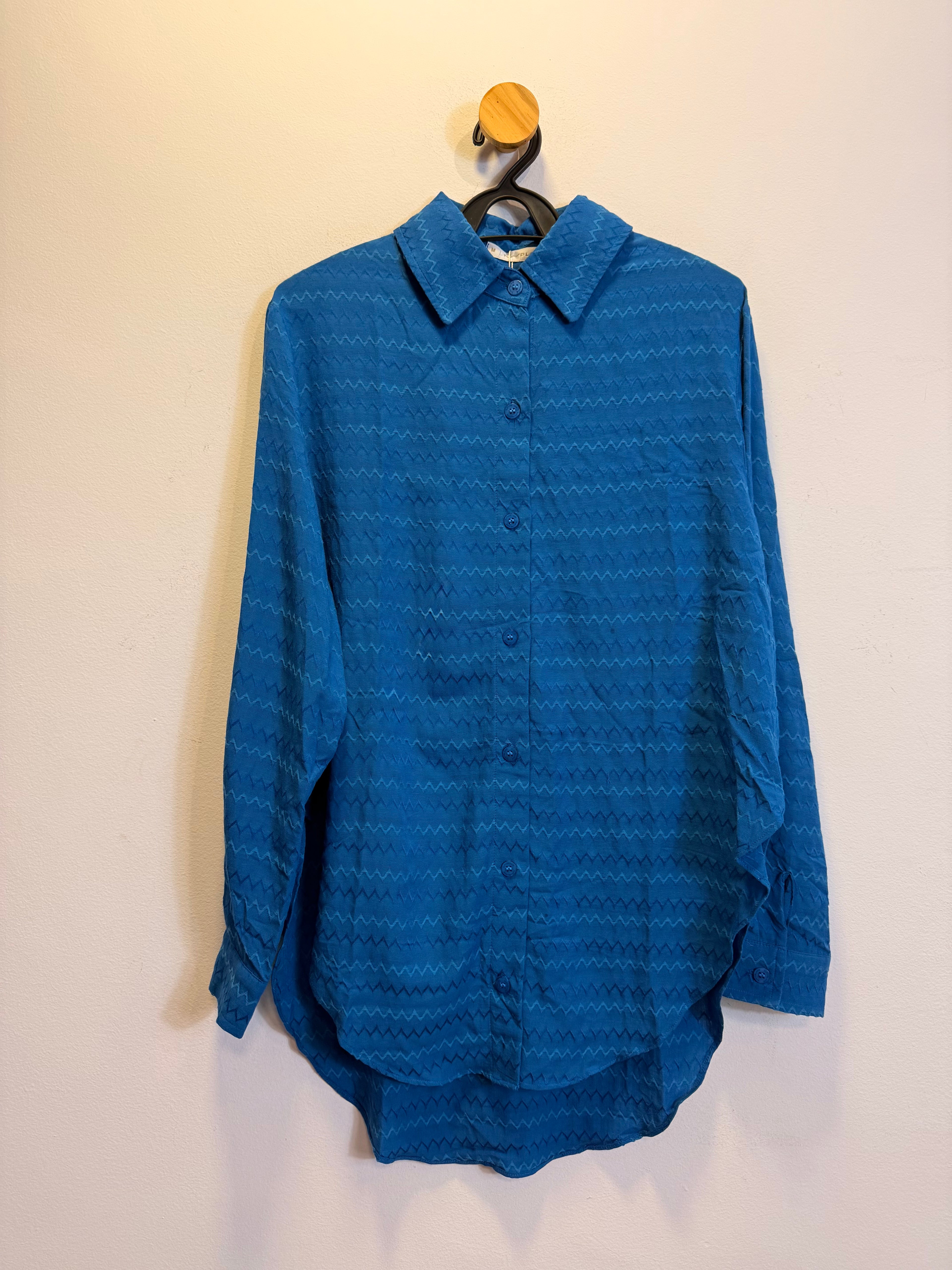 Camisa Azul My Place