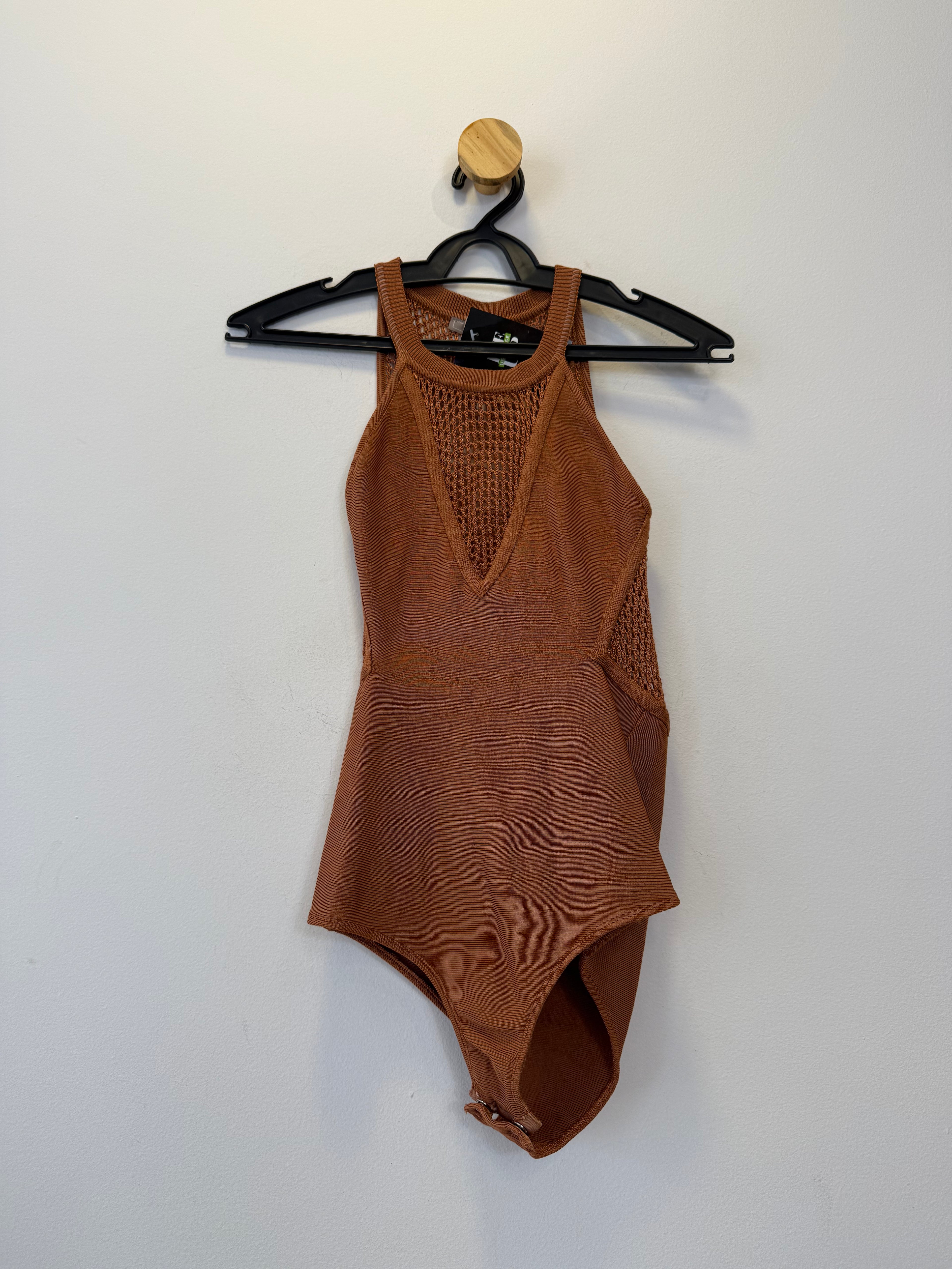 Conjunto Tricot Marrom