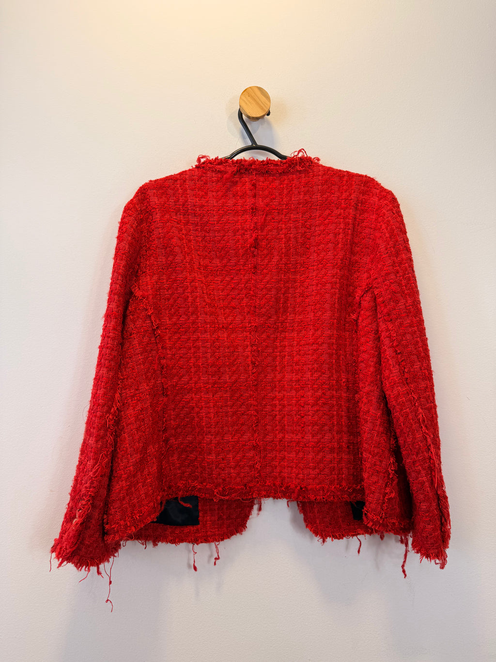 Casaco Tweed Vermelho