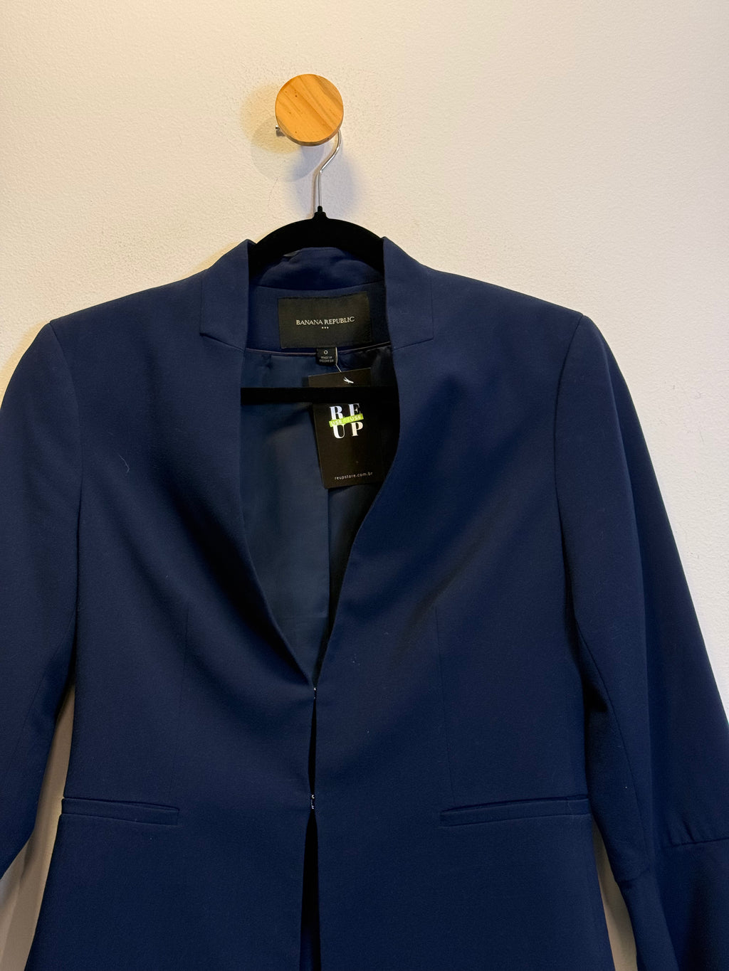 Blazer Azul Banana Republic