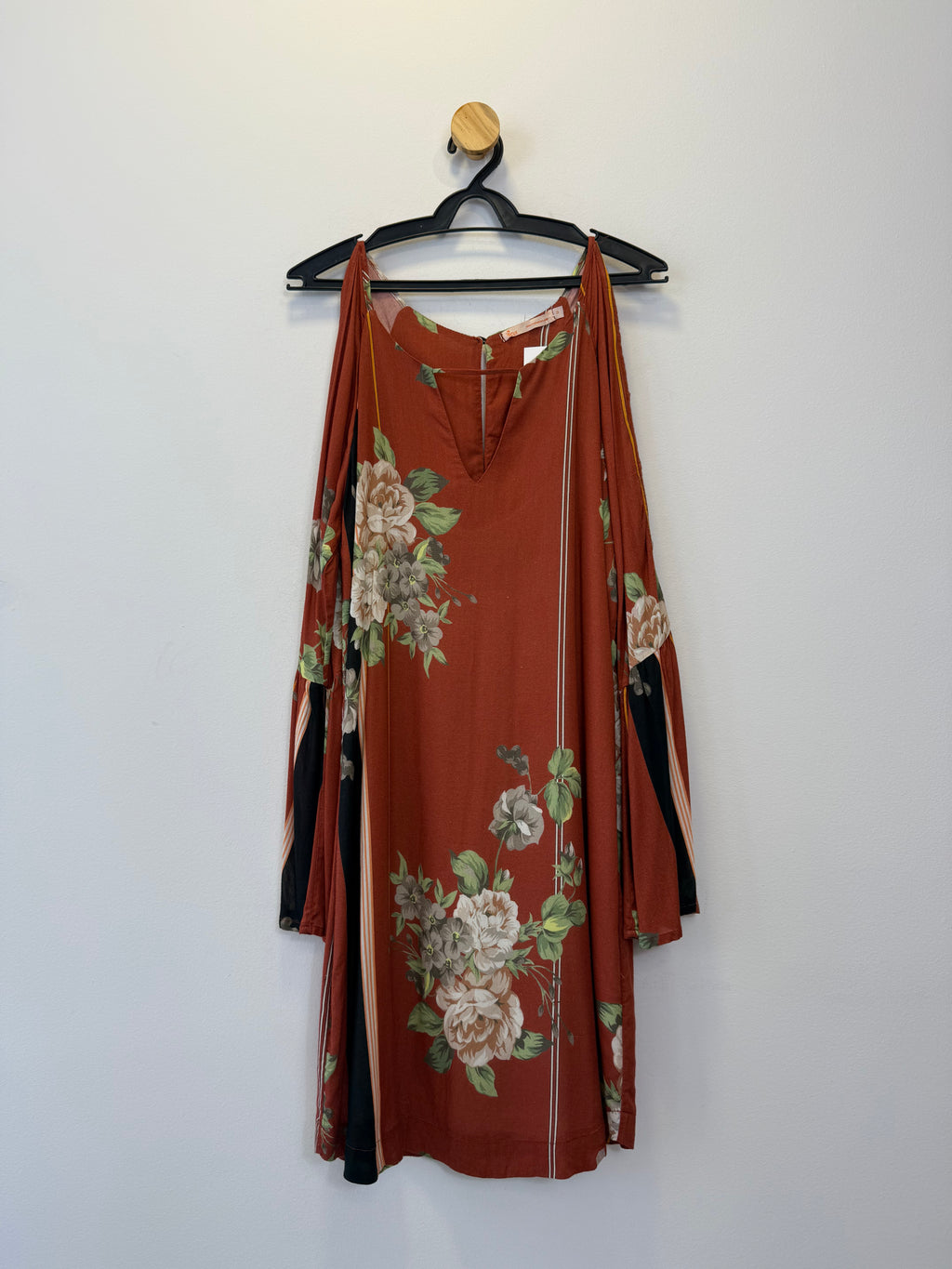 Vestido Terracota Floral