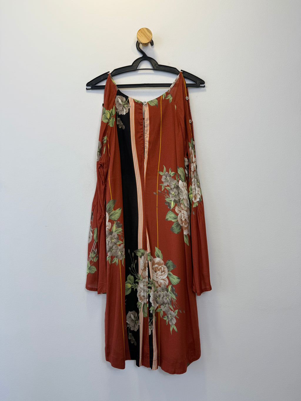 Vestido Terracota Floral
