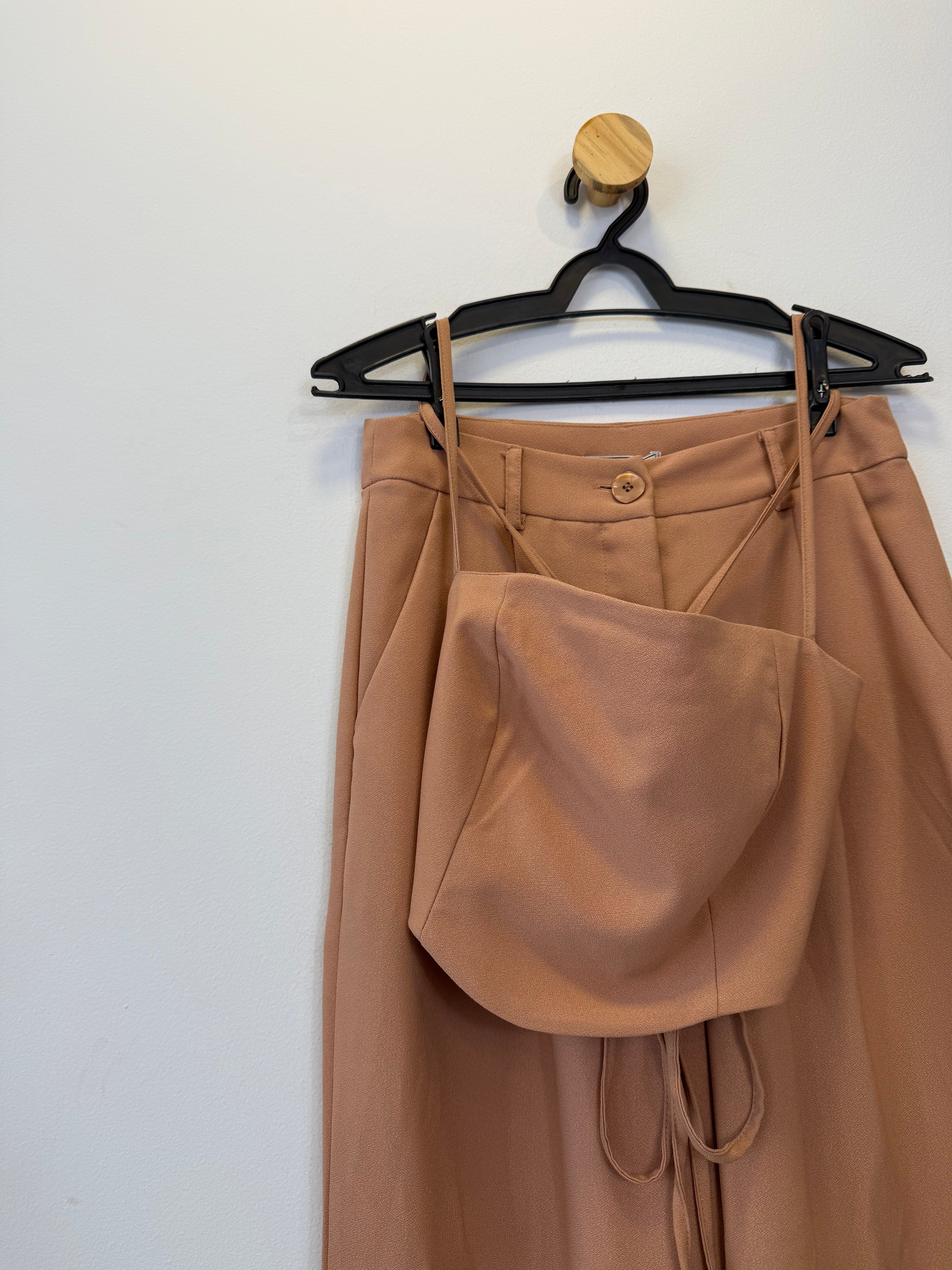 Conjunto Alfaiataria Nude