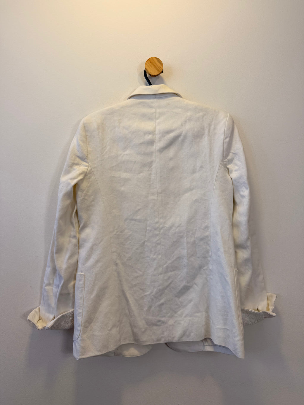 Blazer Branco com Renda