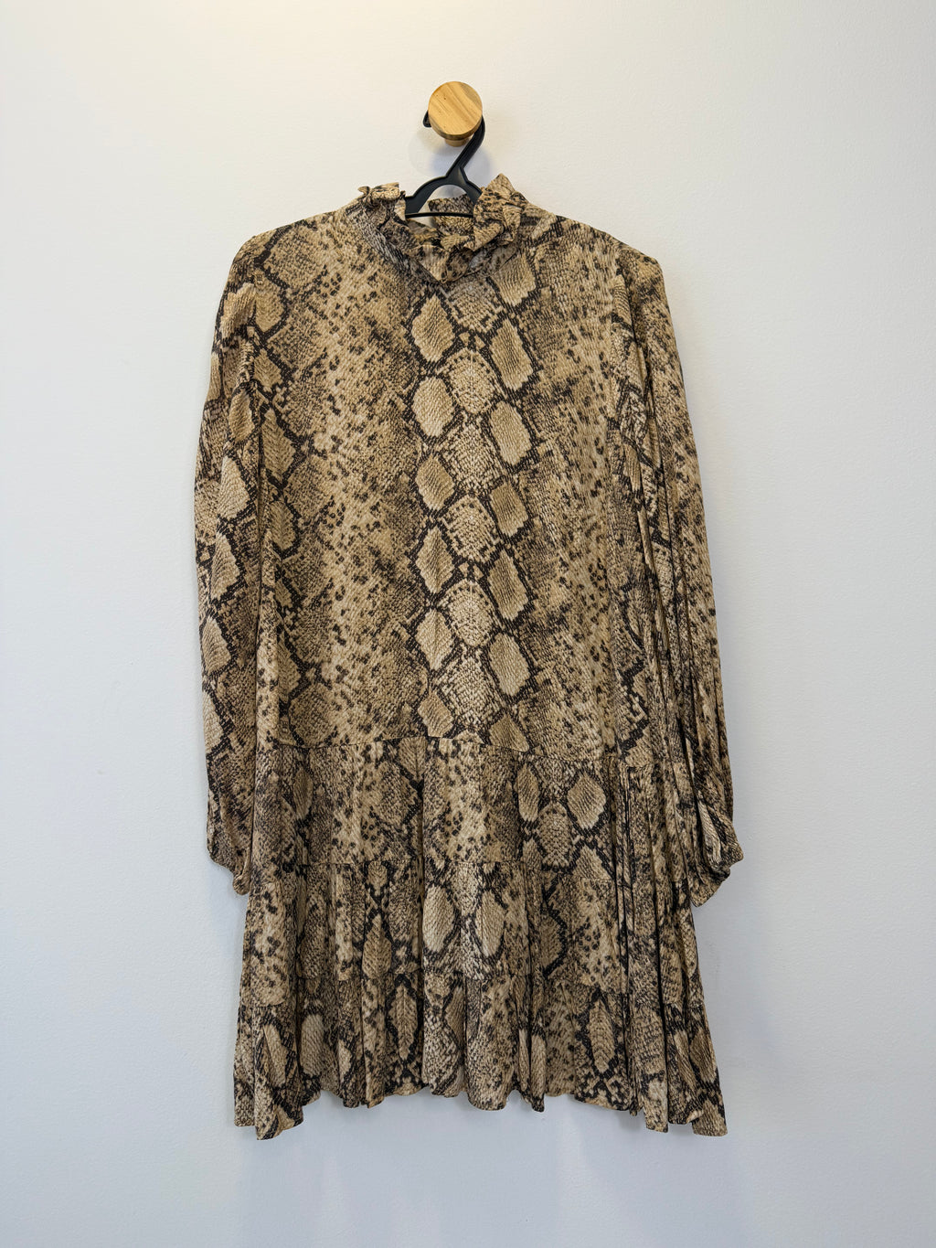 Vestido Curto Animal Print