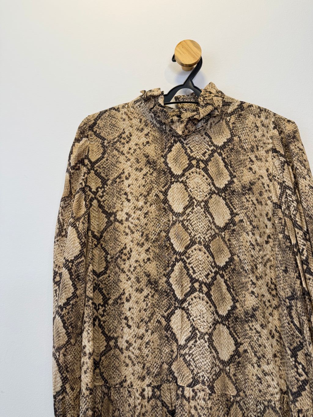 Vestido Curto Animal Print