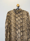 Vestido Curto Animal Print