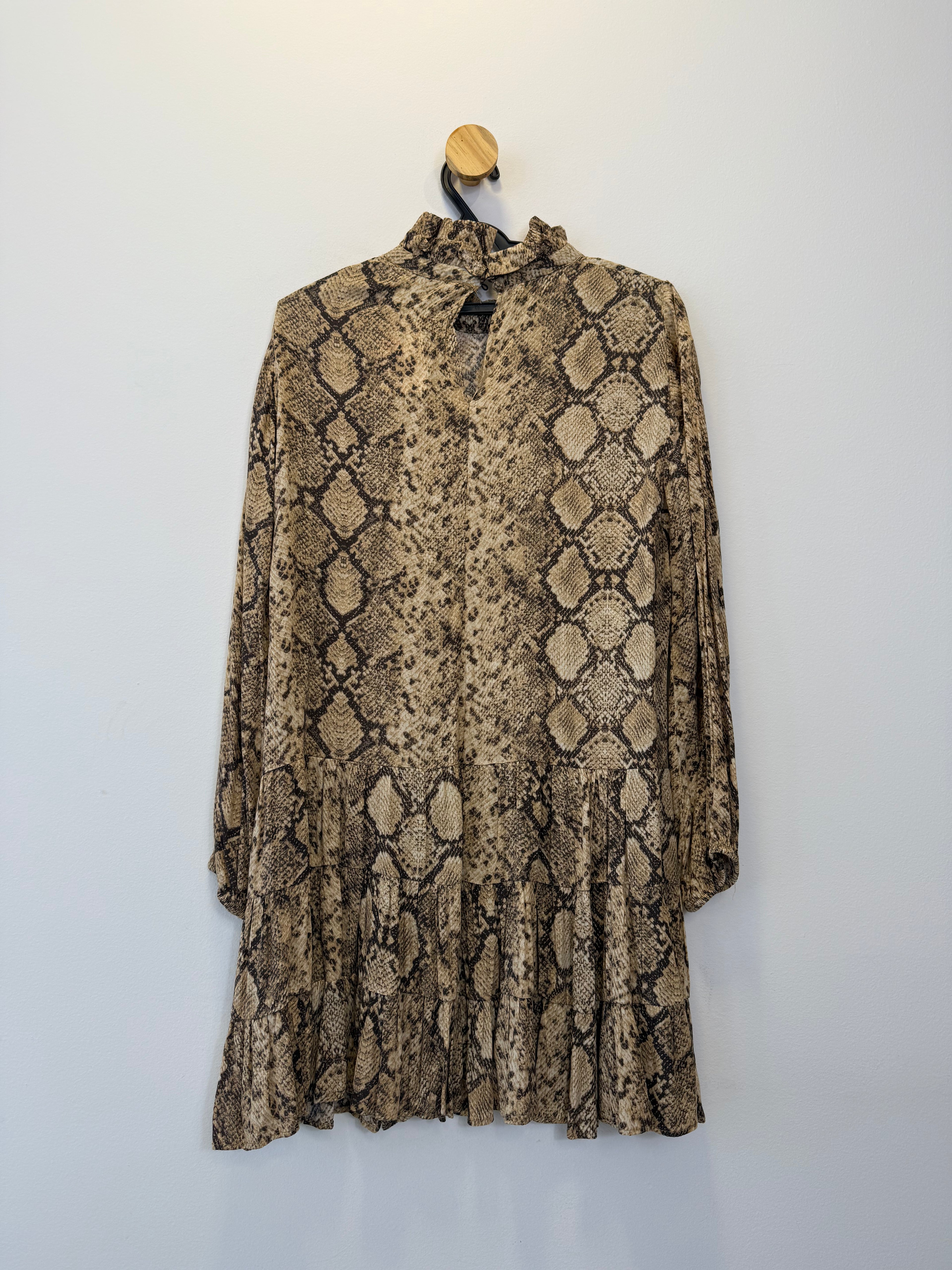 Vestido Curto Animal Print