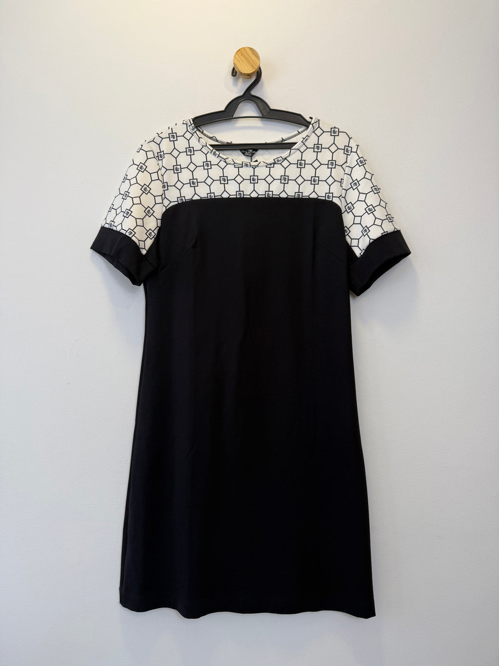 Vestido LP Preto e Branco