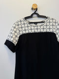 Vestido LP Preto e Branco