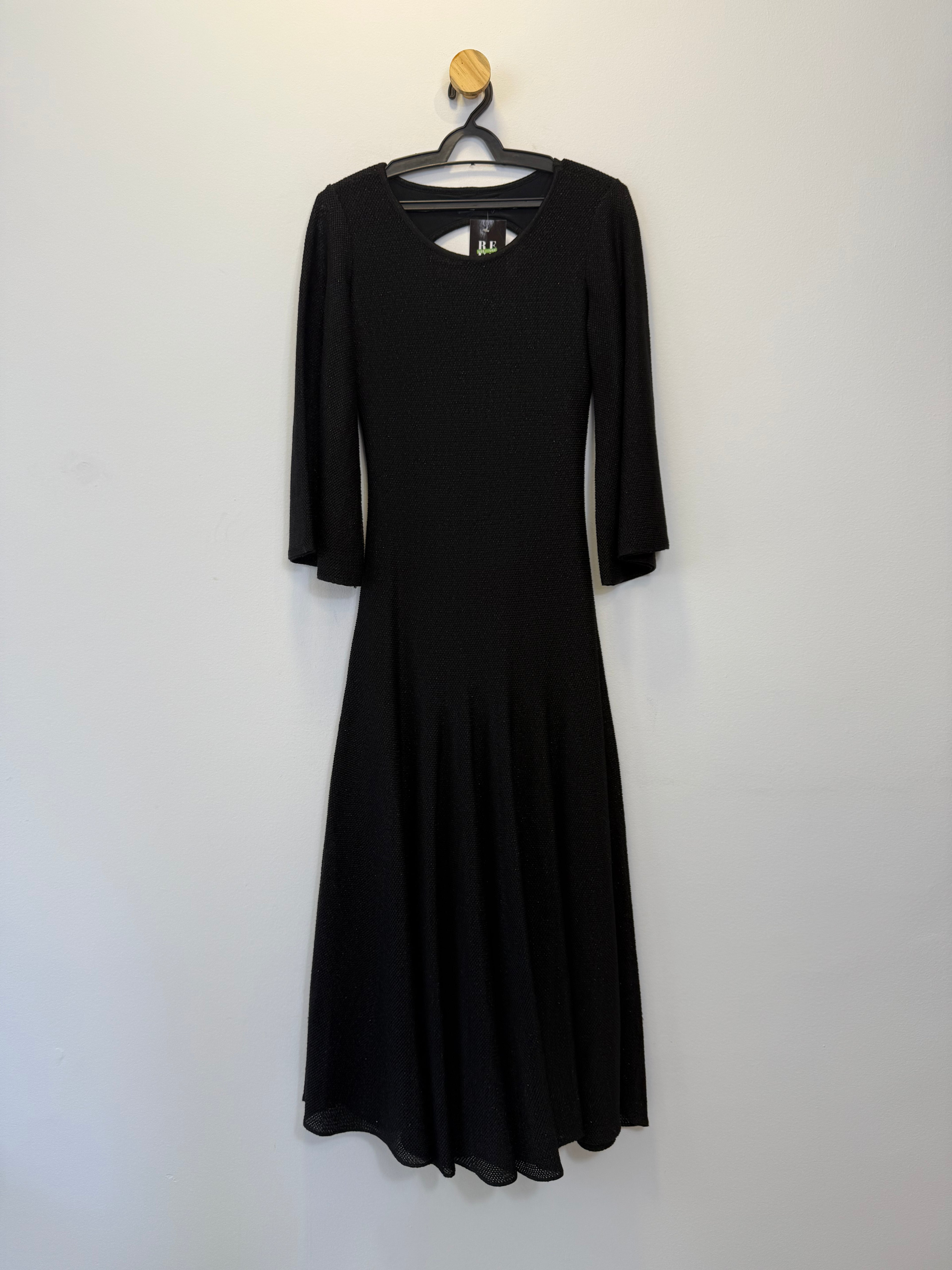 Vestido Evasê Preto