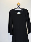 Vestido Evasê Preto