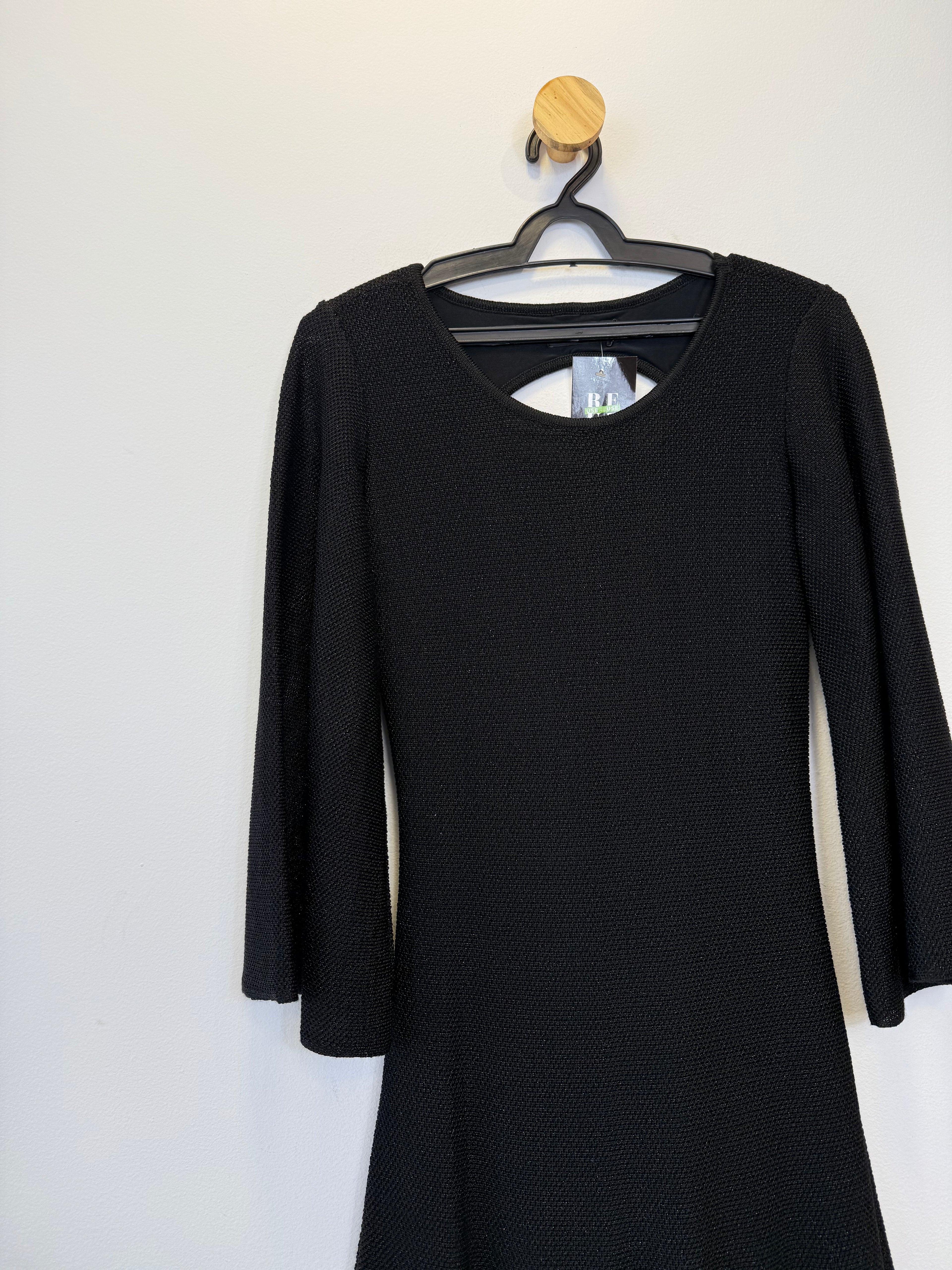 Vestido Evasê Preto