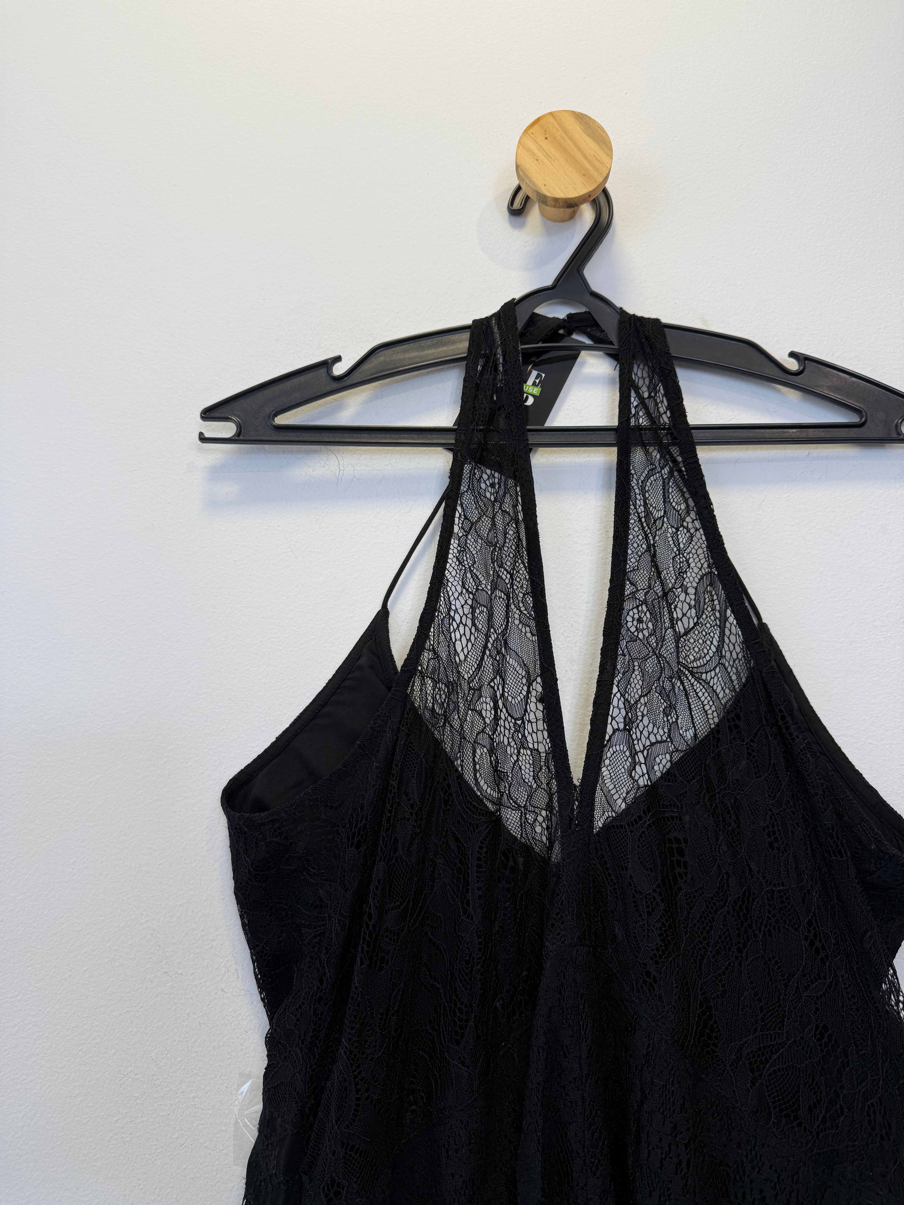 Vestido Renda Preto
