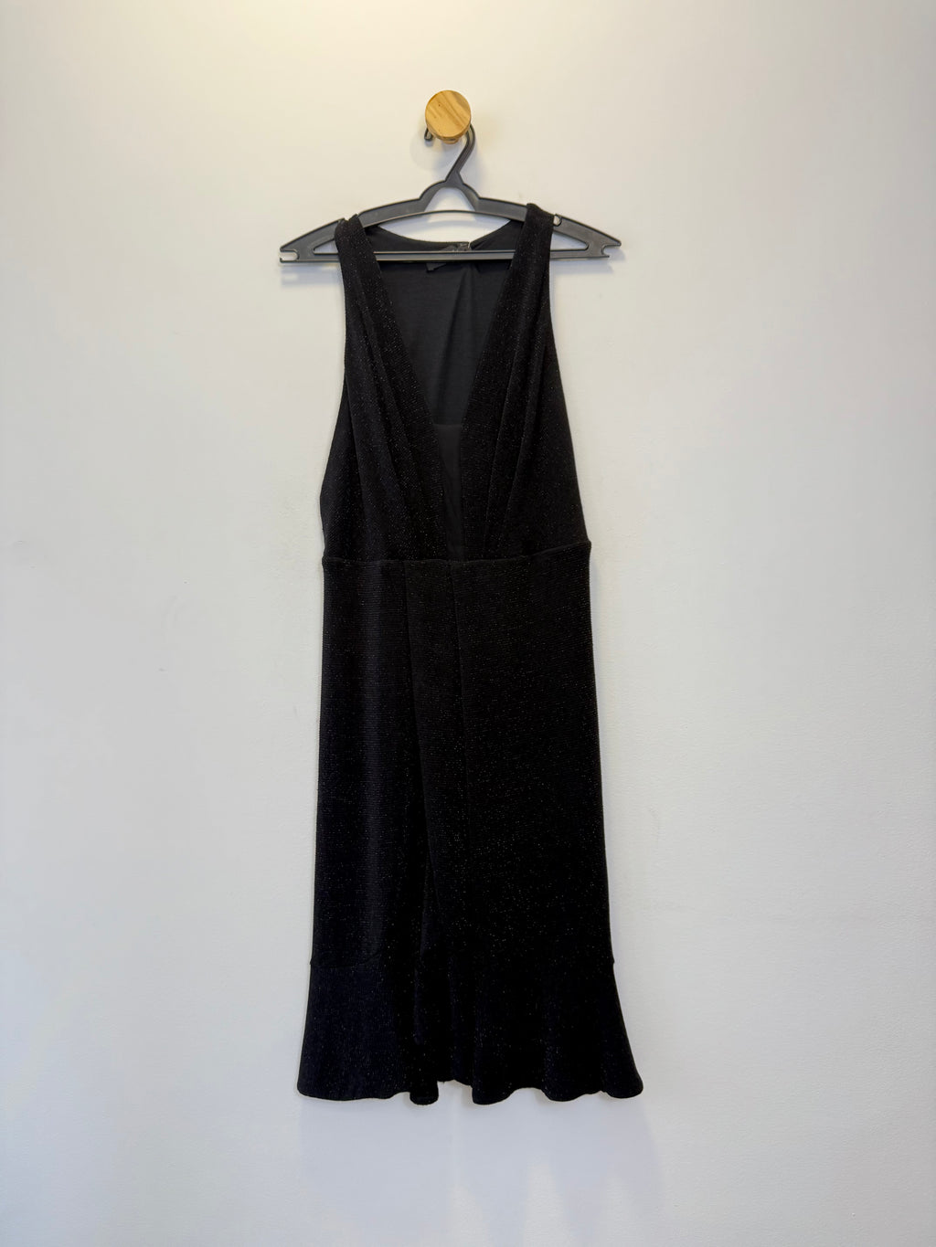 Vestido Preto com Metalizado