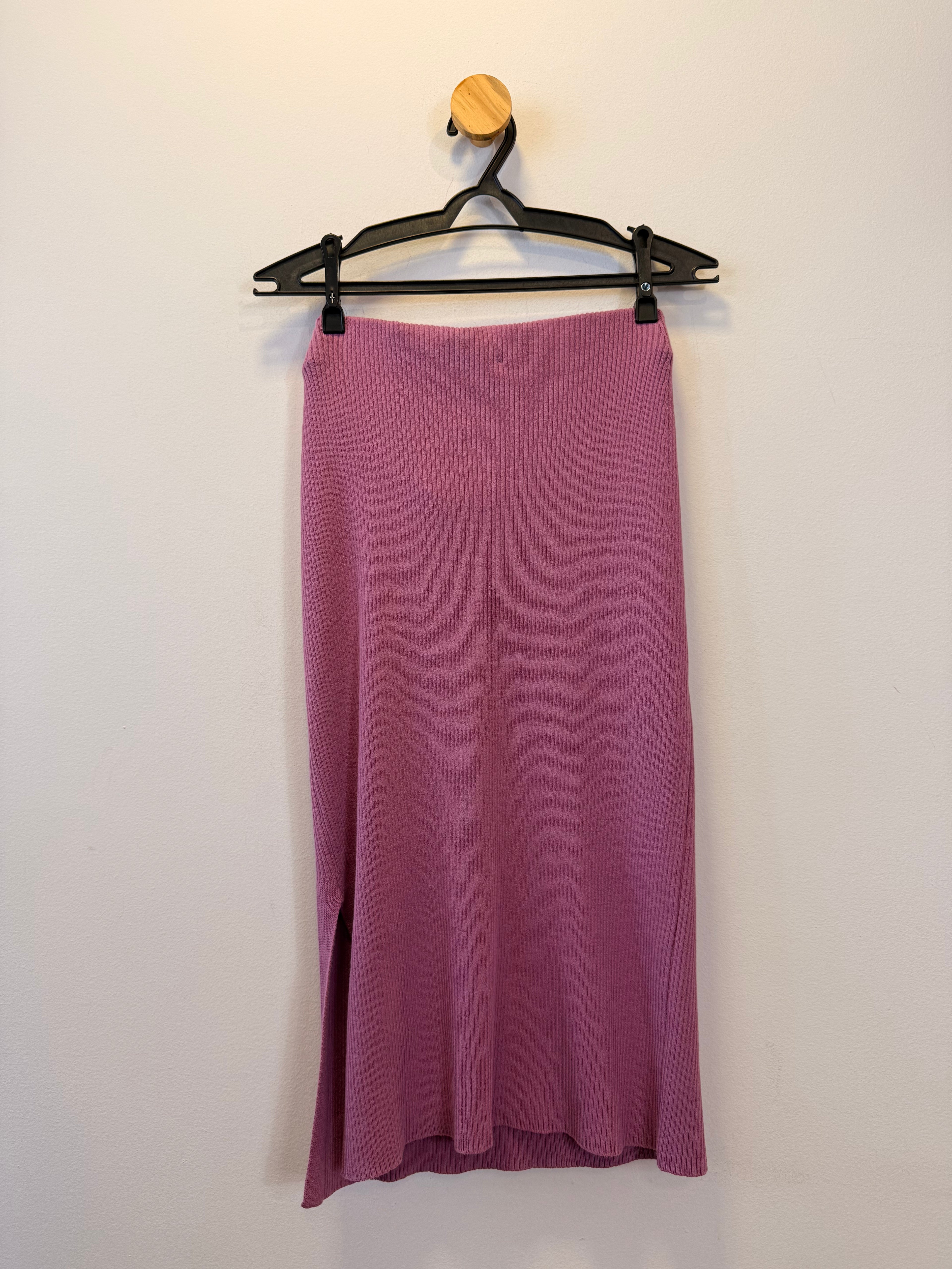 Conjunto de Malha Rosa Envelhecido
