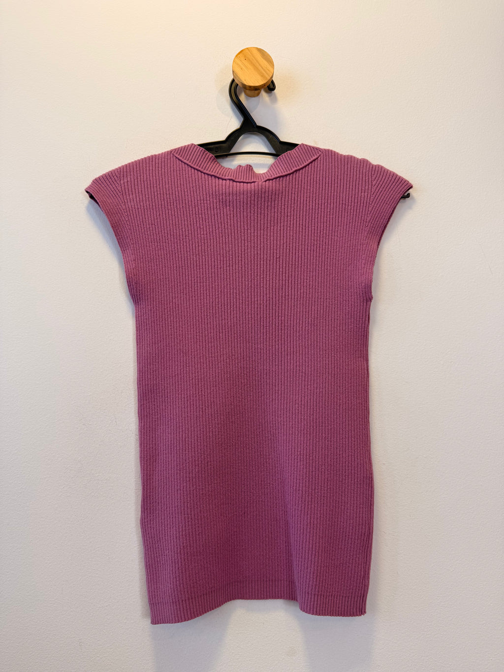 Conjunto de Malha Rosa Envelhecido