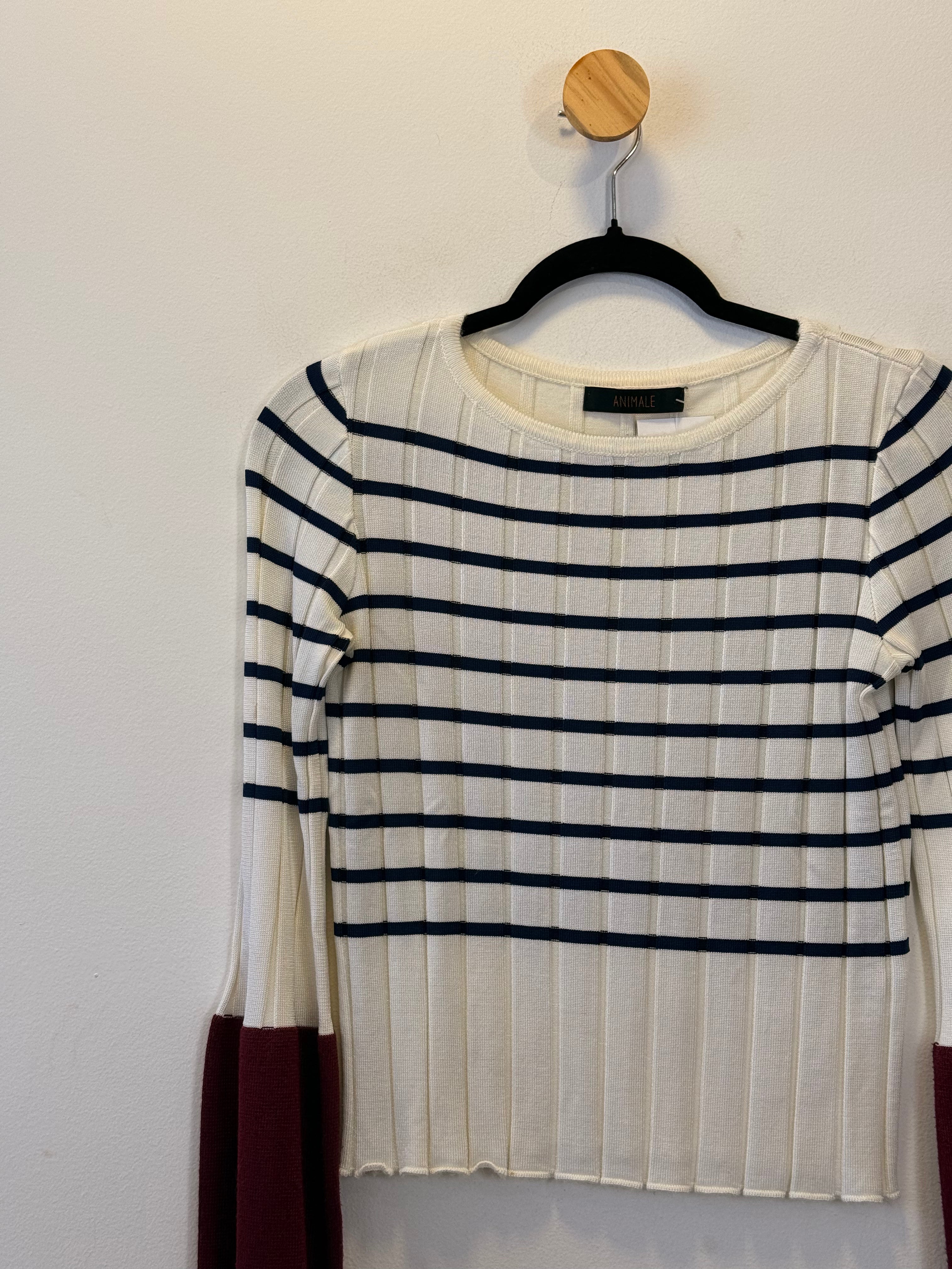 Blusa de Malha Listrada