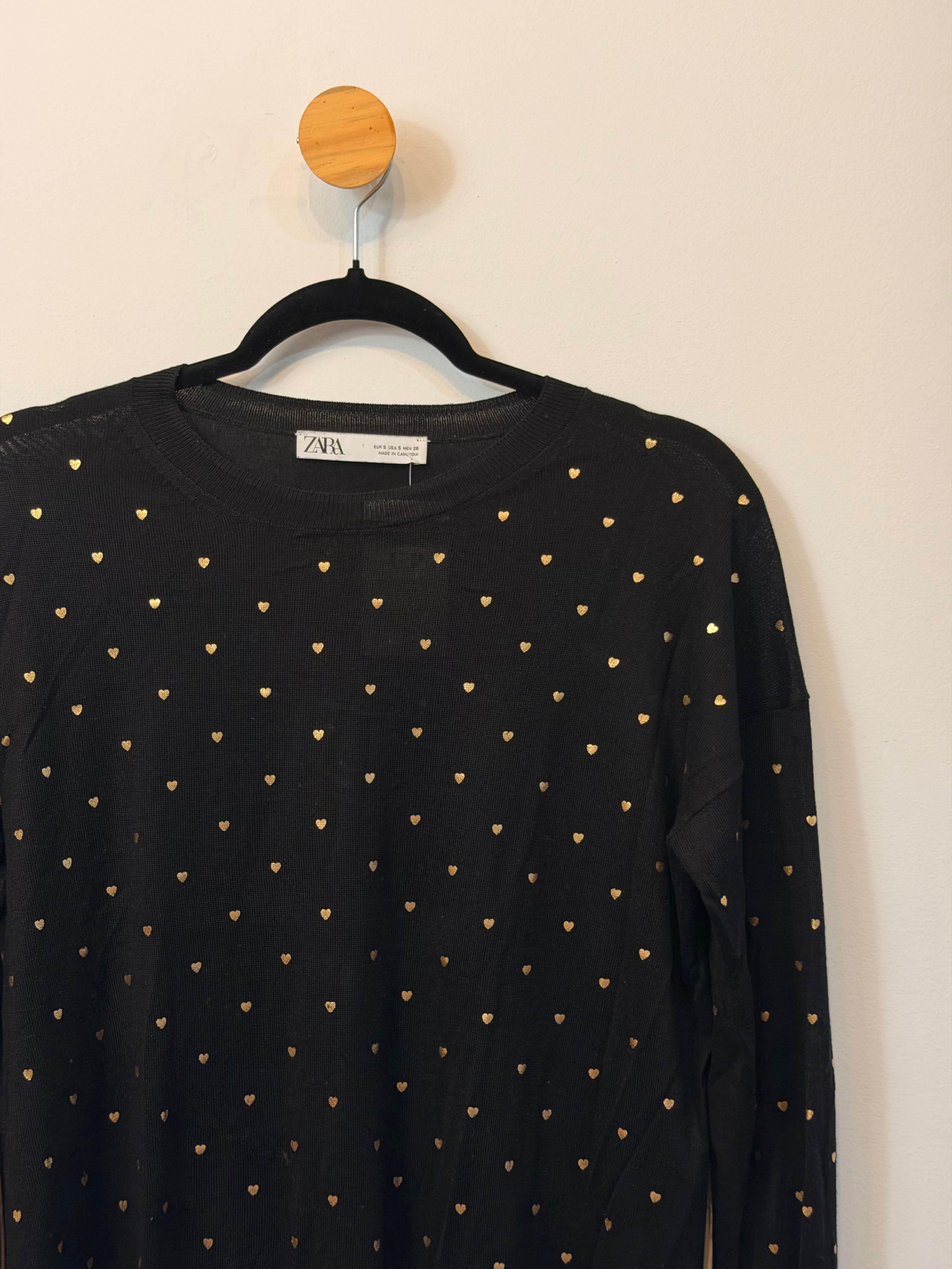 Tricot Corações Zara