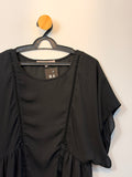 Blusa Preta Shoulder