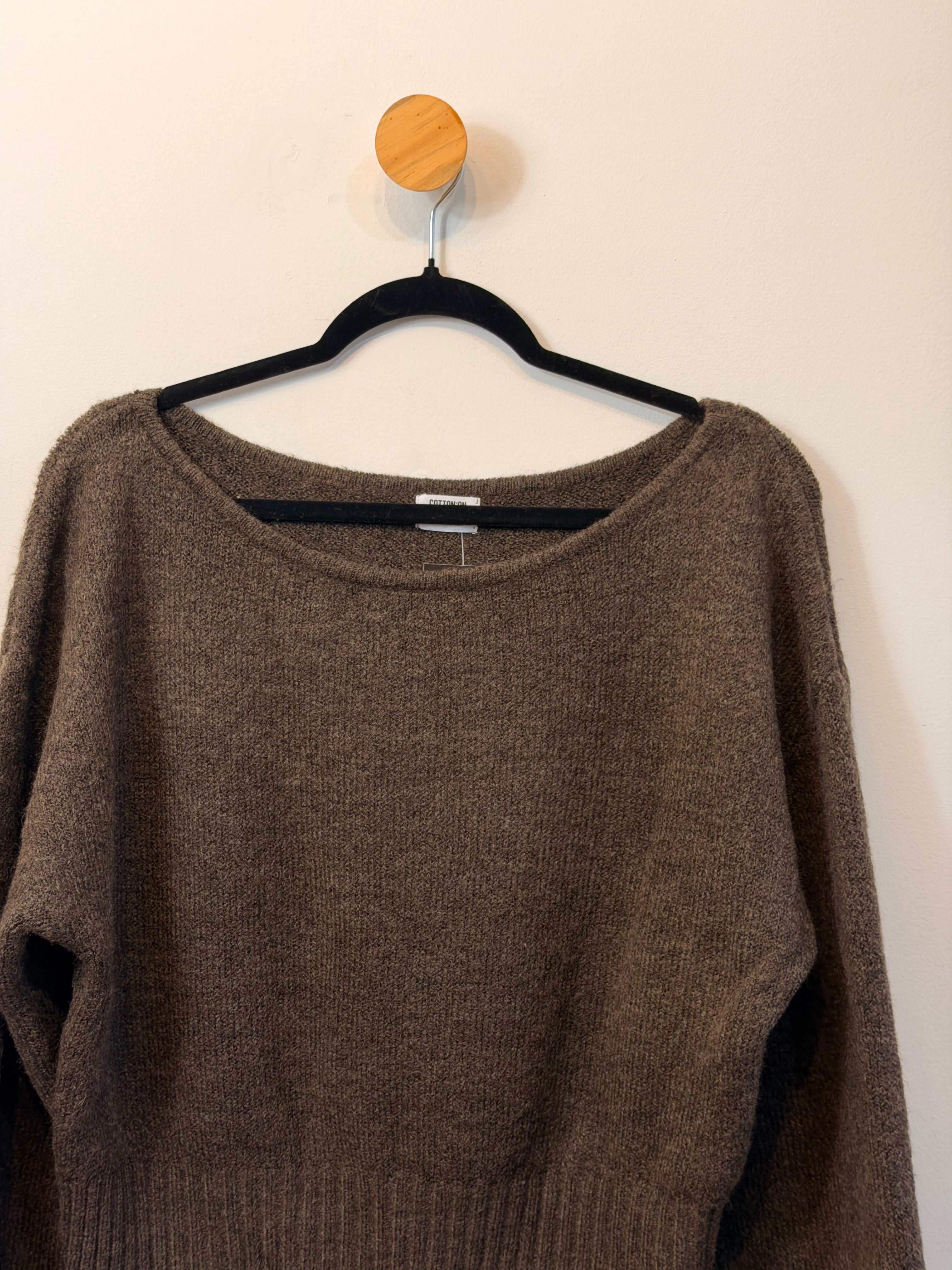 Tricot Marrom Cotton On