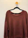 Blusa de Tricot Marrom