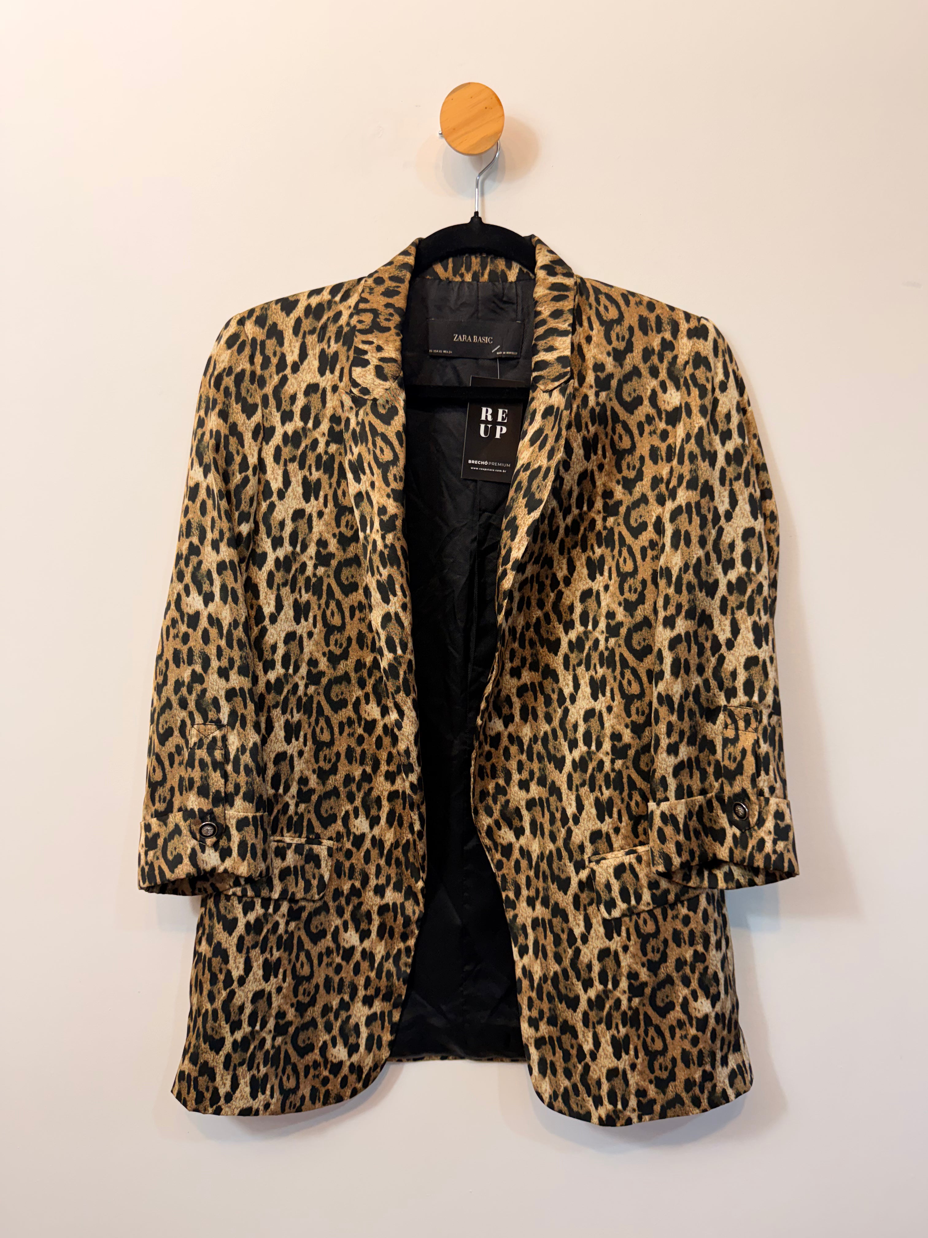 Blazer Animal Print Zara