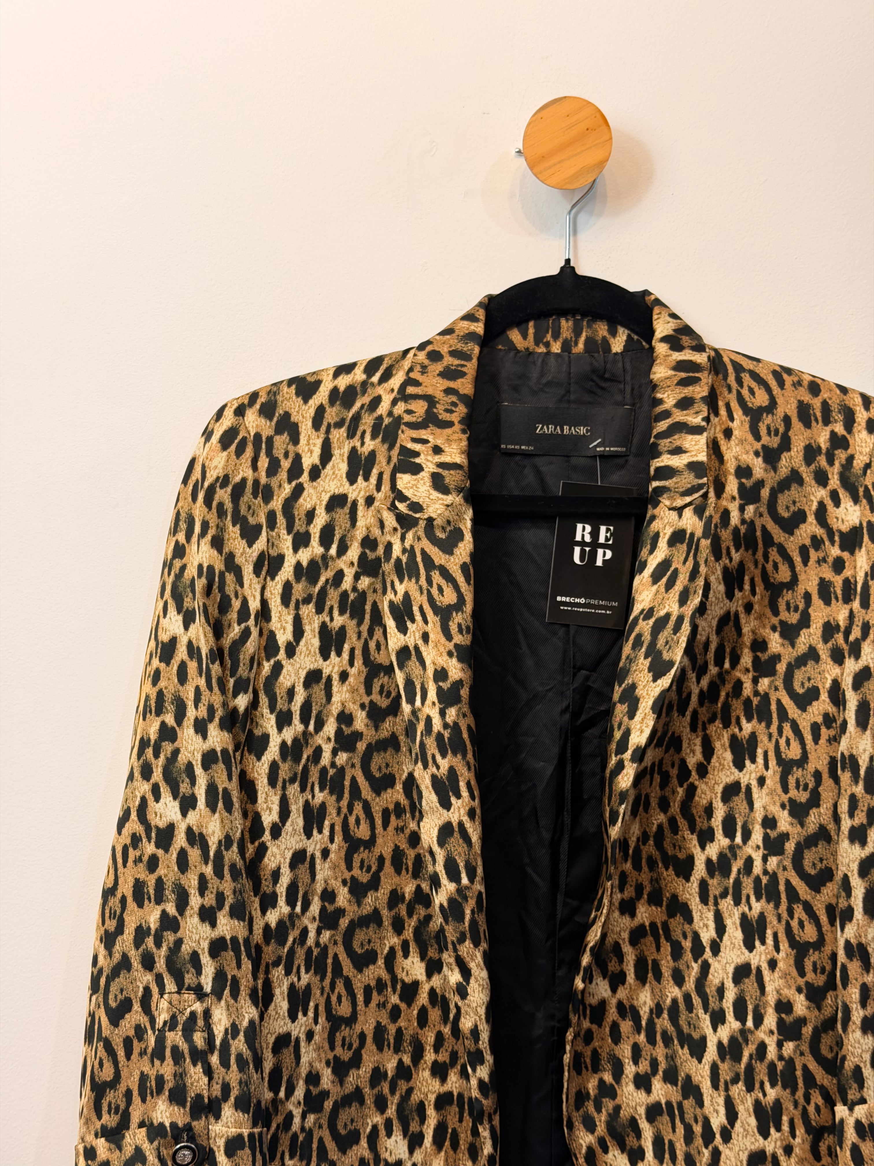 Blazer Animal Print Zara