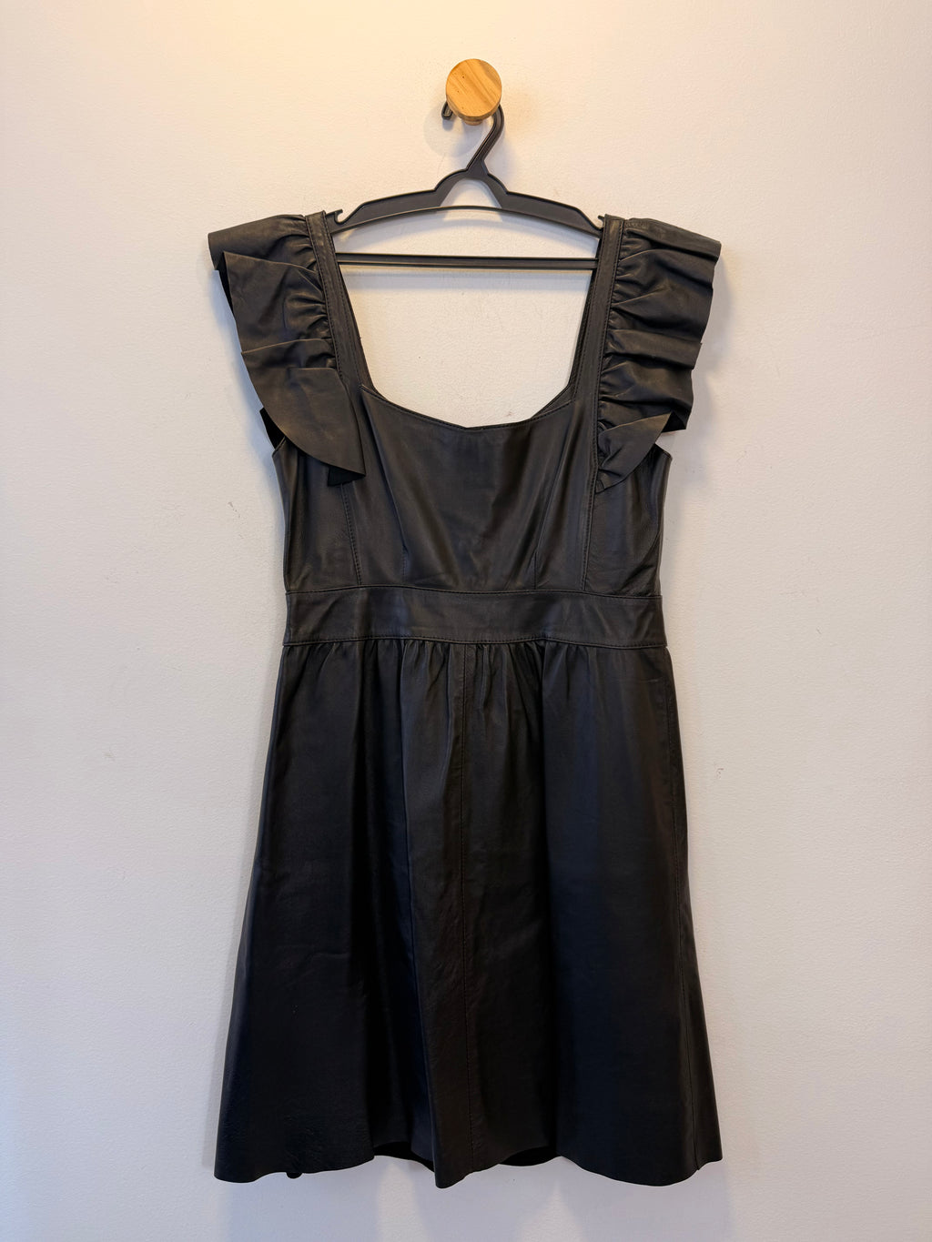 Vestido Preto Couro Chiara Concept