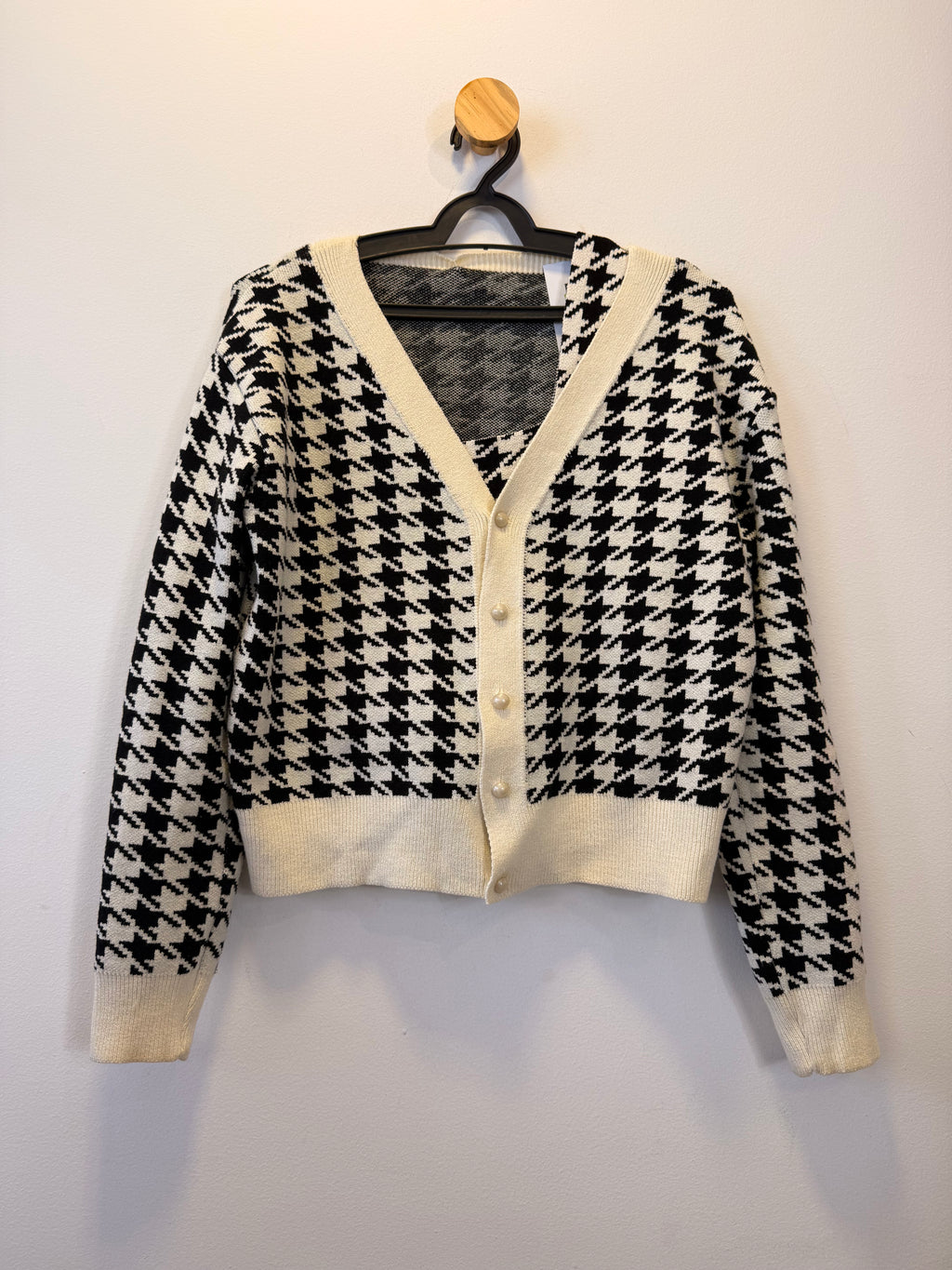 Conjunto tricot casaquinho e top
