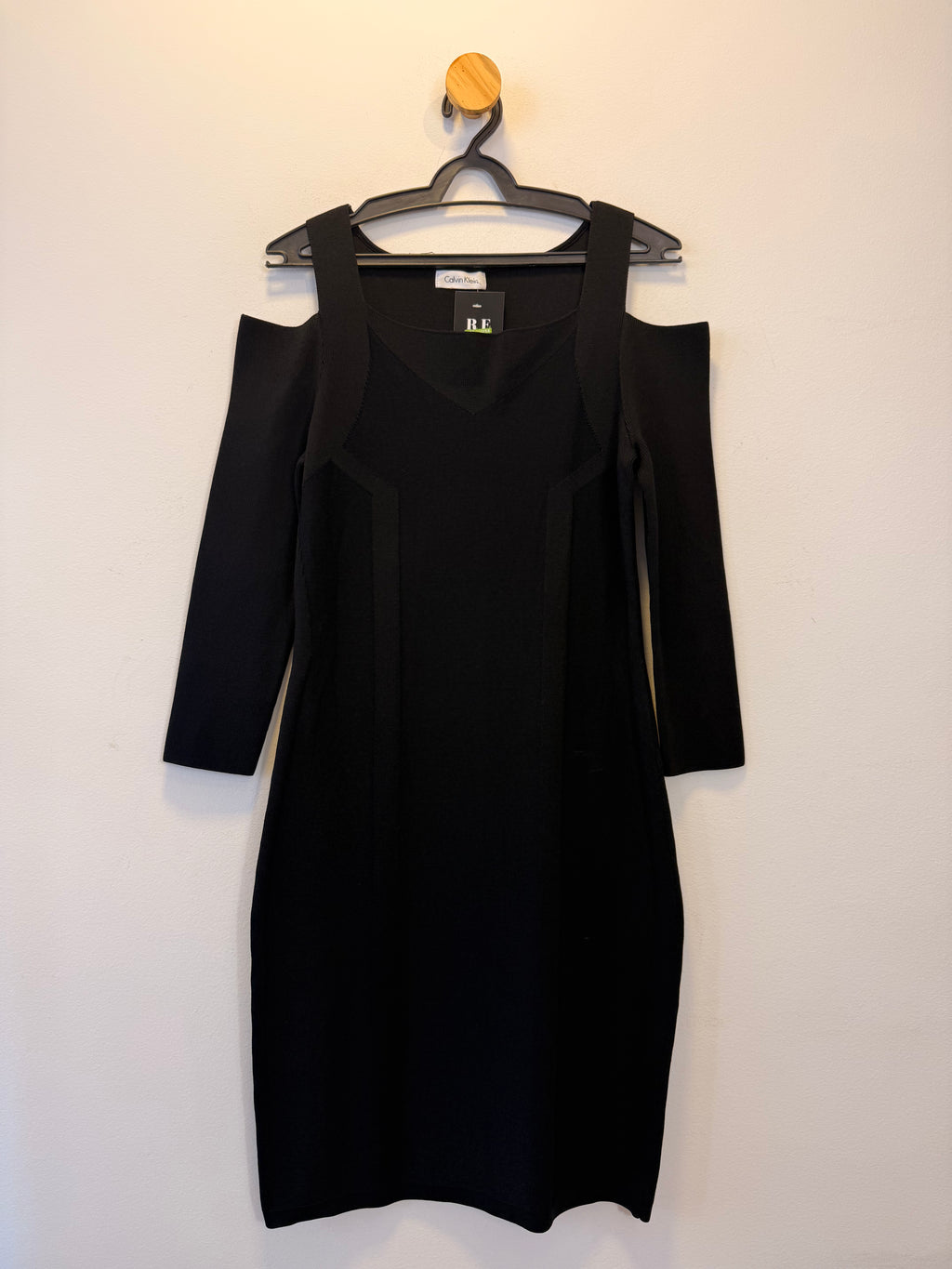 Vestido Preto Calvin Klein