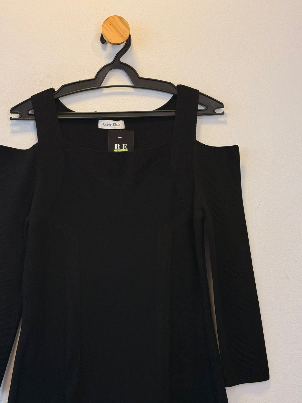 Vestido Preto Calvin Klein