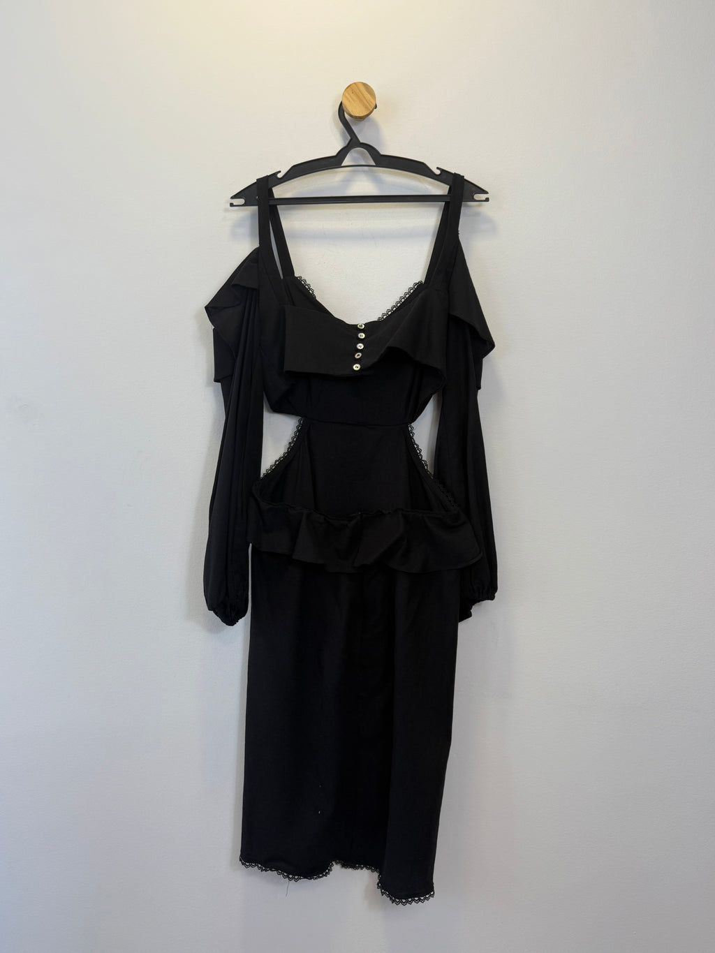 Vestido Midi Preto