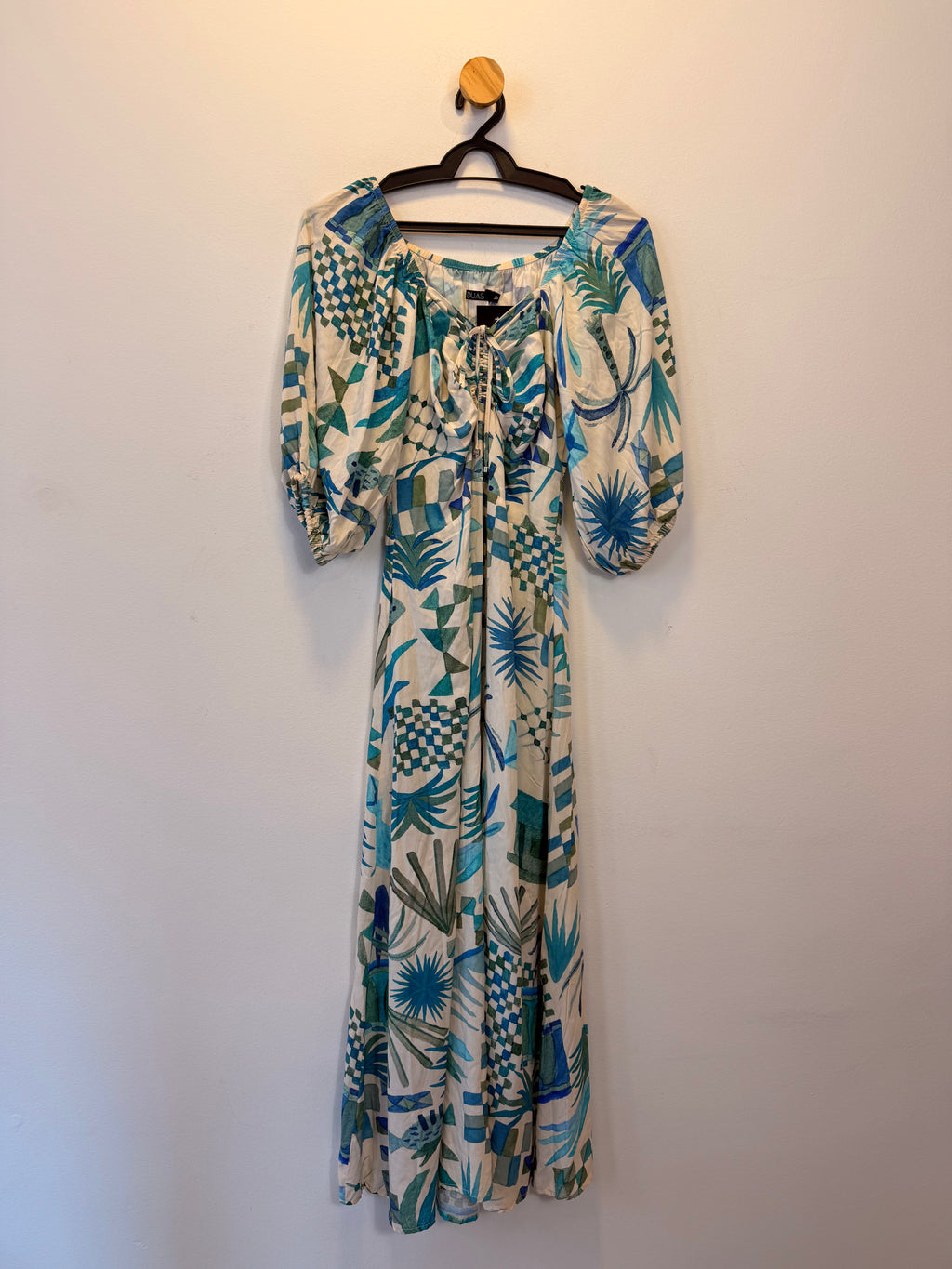 Vestido Estampado Duas