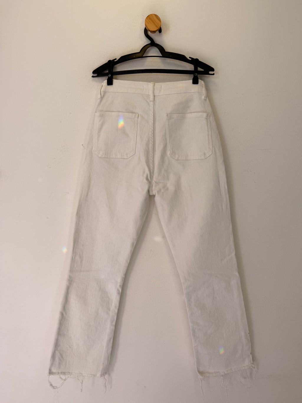 Calça Jeans Branca Zara