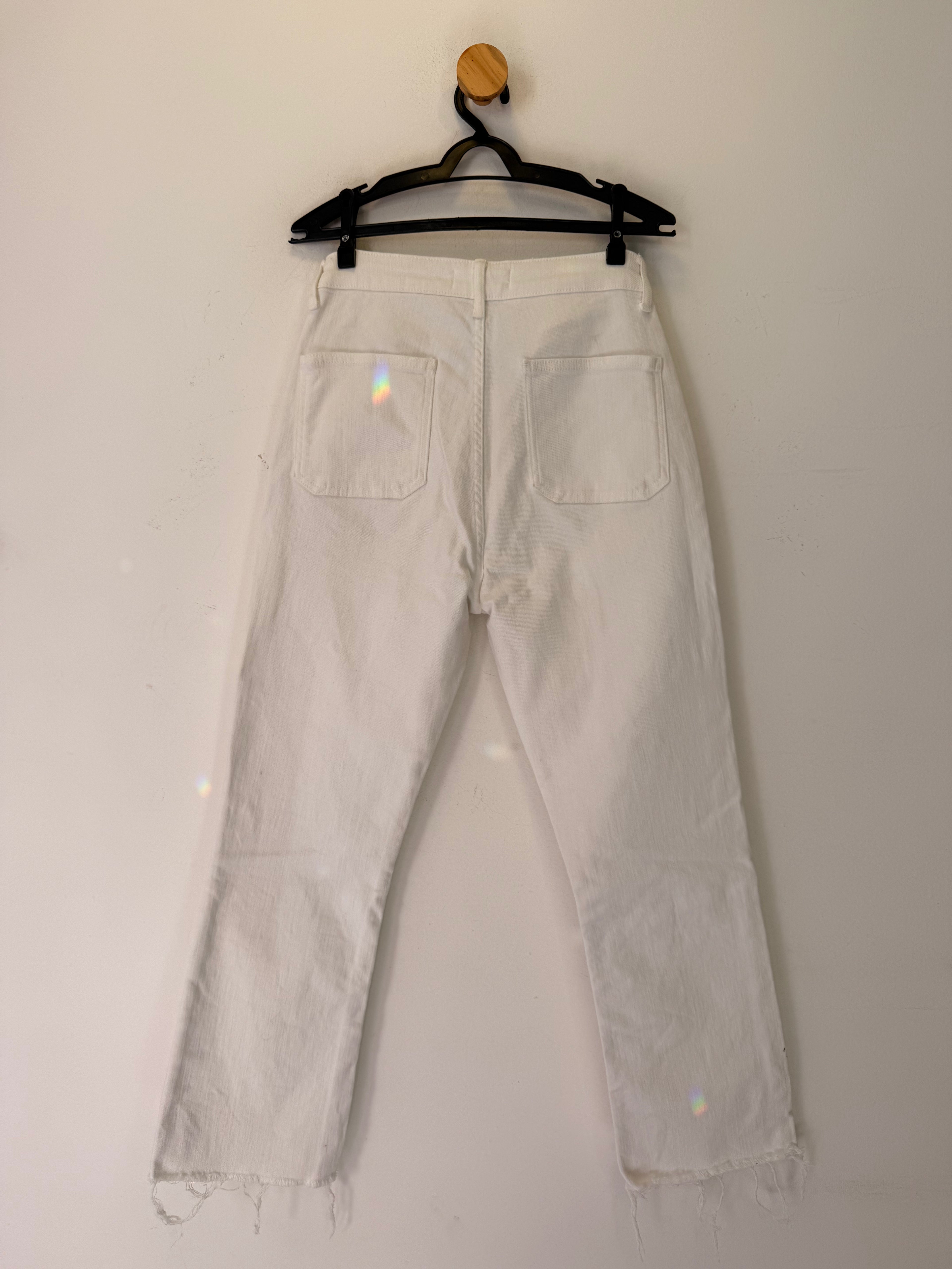 Calça Jeans Branca Zara