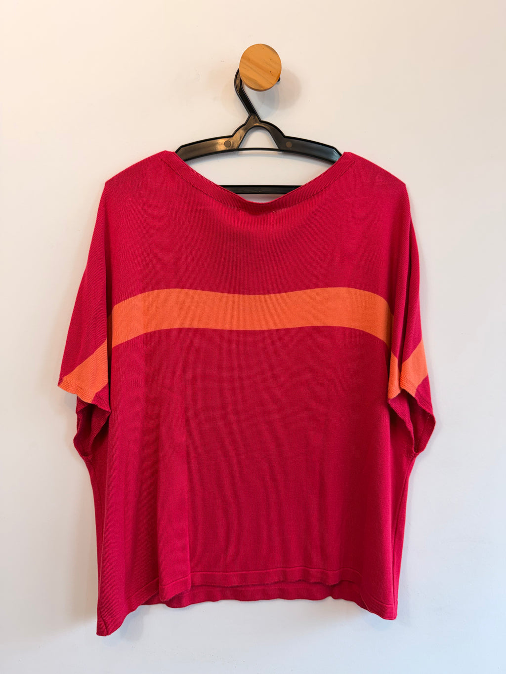 Blusa em Malha Rosa Pusco