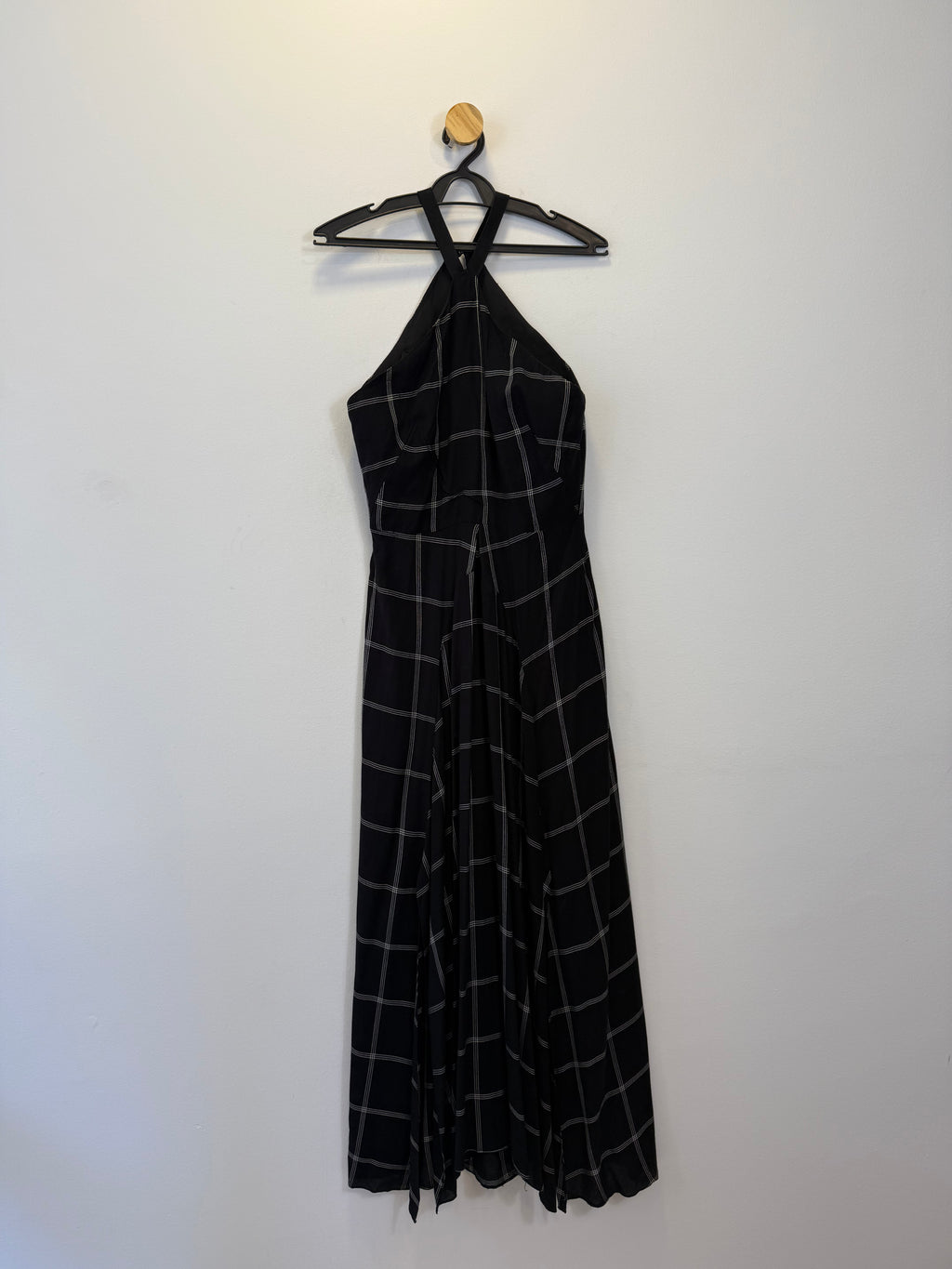 Vestido Preto Xadrez