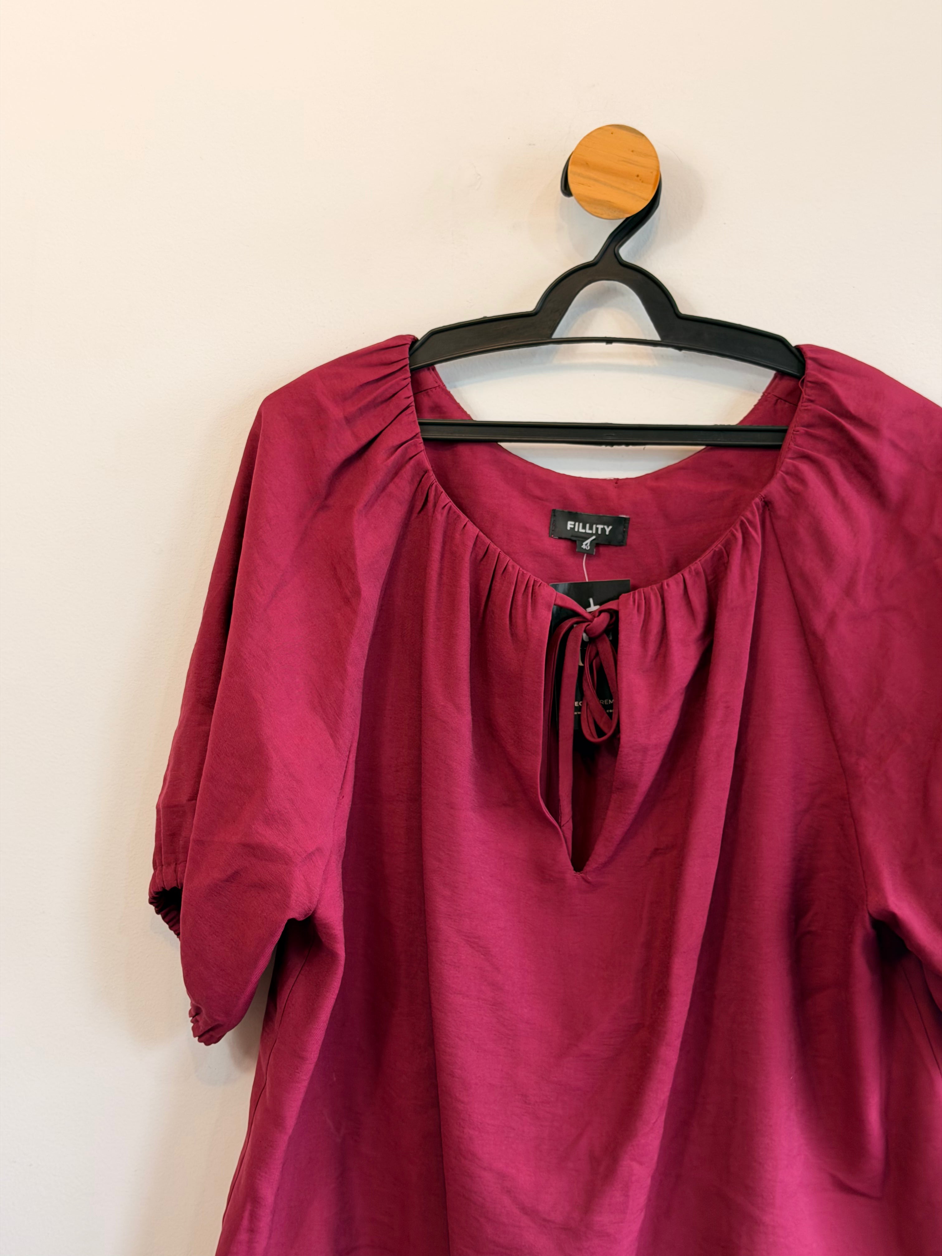 Blusa Bordô Fillity