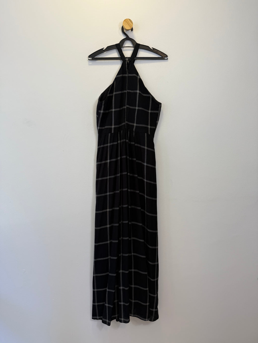 Vestido Preto Xadrez