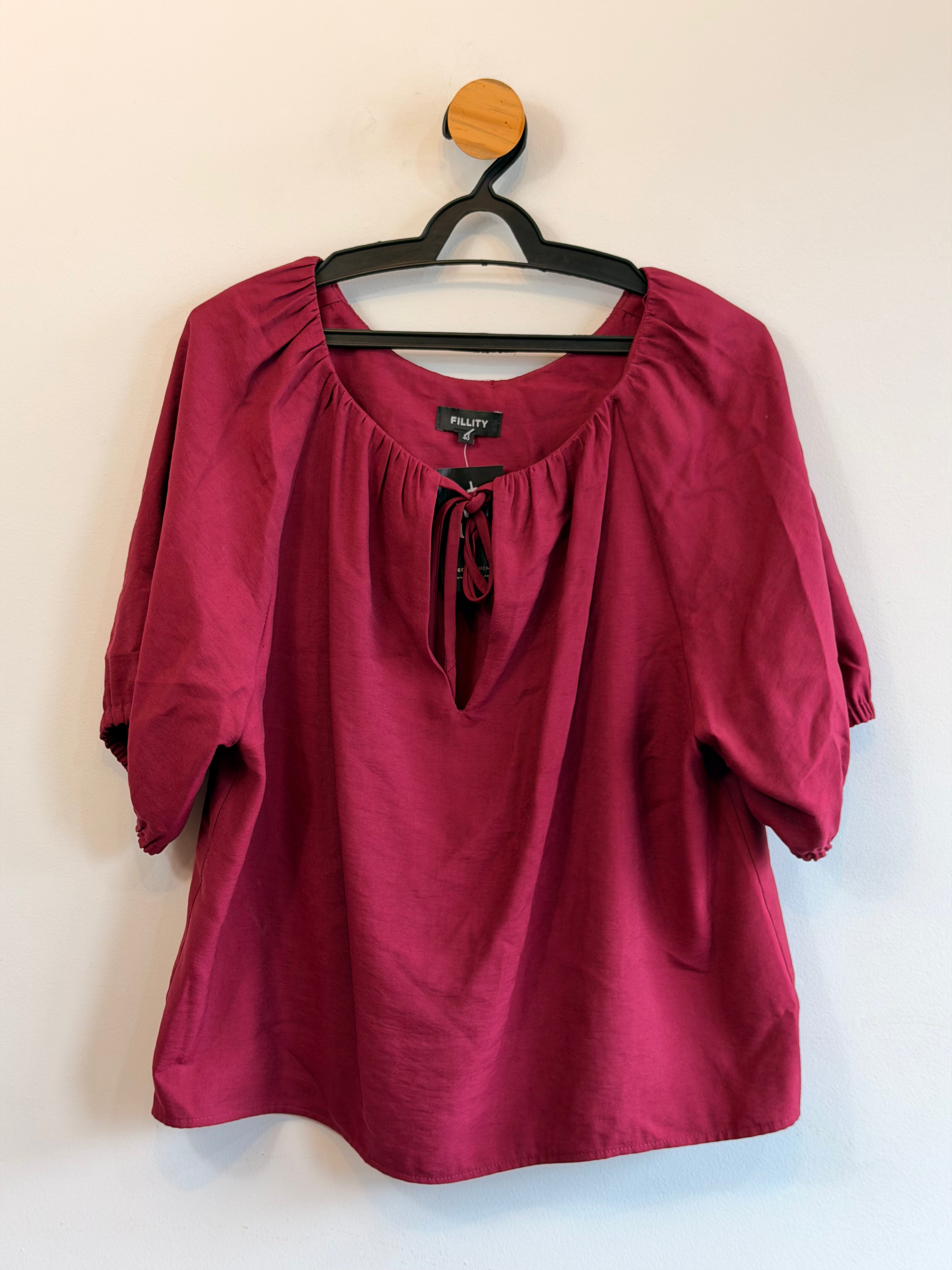 Blusa Bordô Fillity