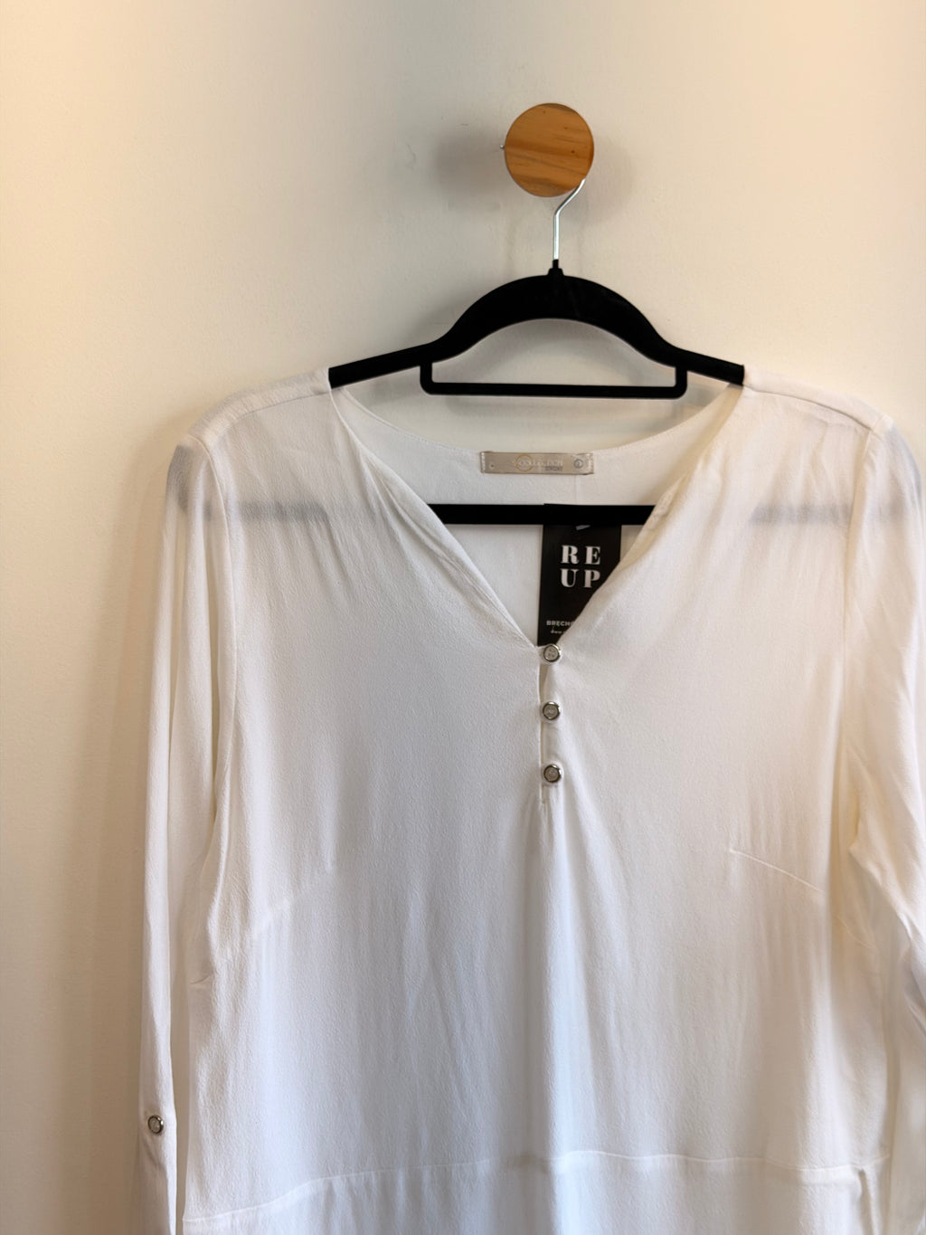 Blusa Branca S Collection