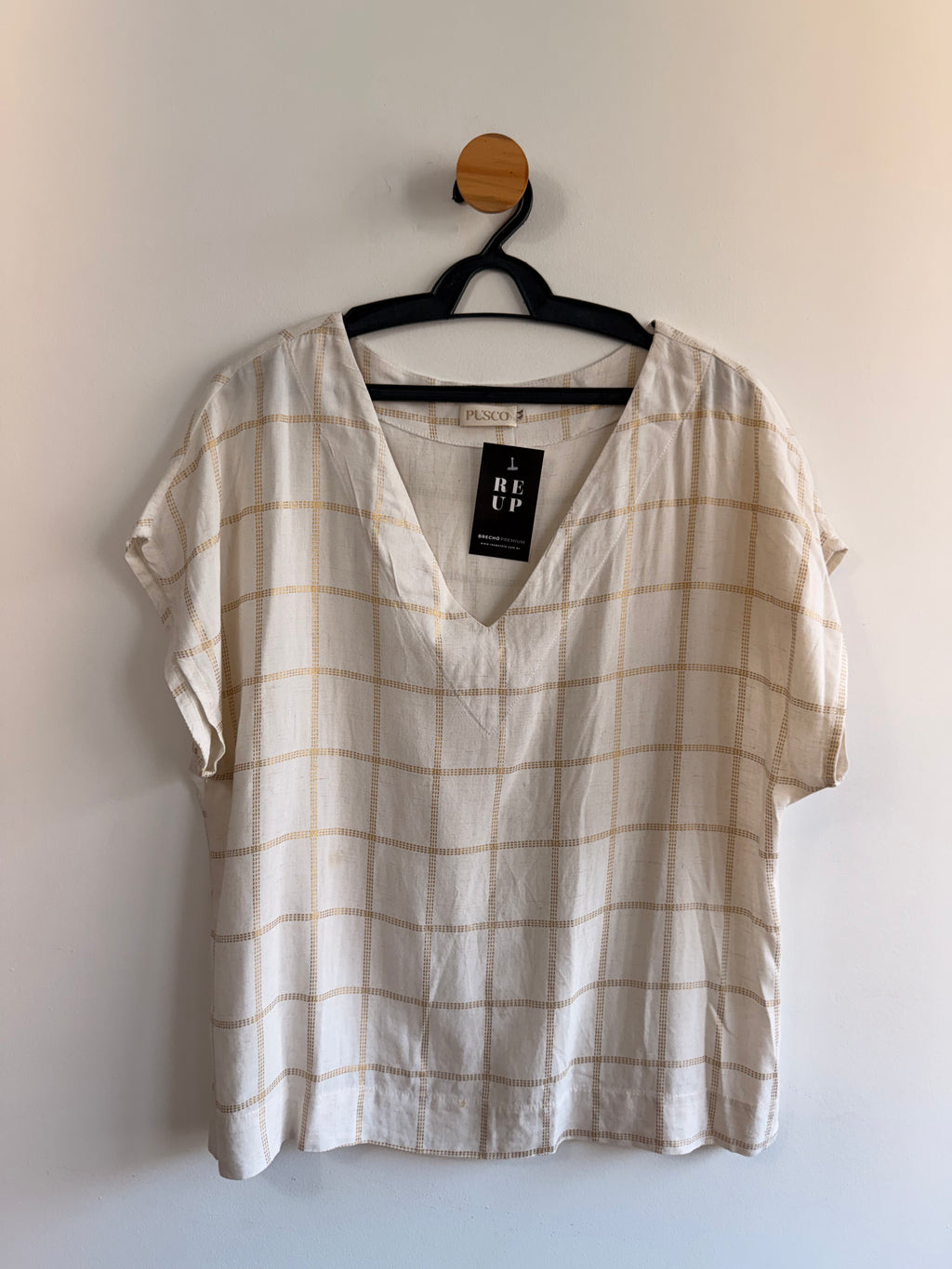 Blusa Xadrez Pusco