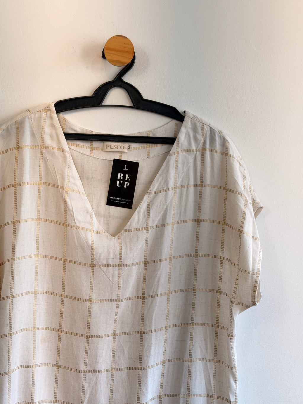 Blusa Xadrez Pusco