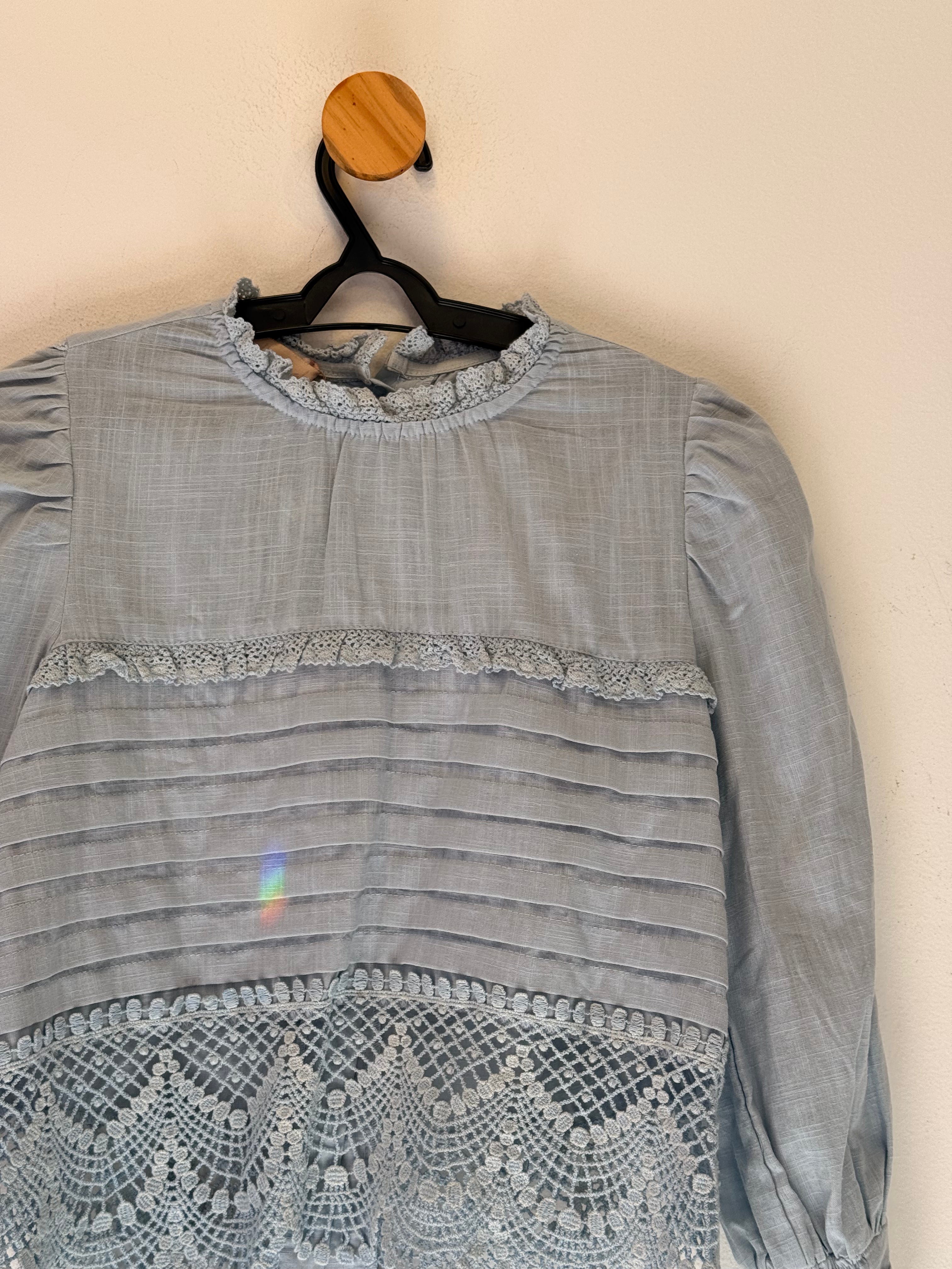 Blusa Azul Atelier Linah
