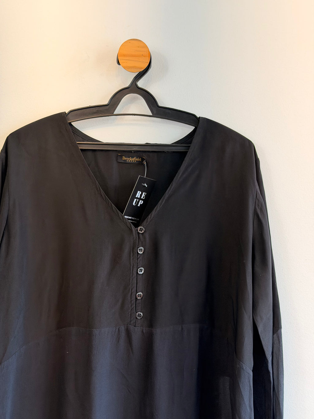 Blusa Preta Brooksfield