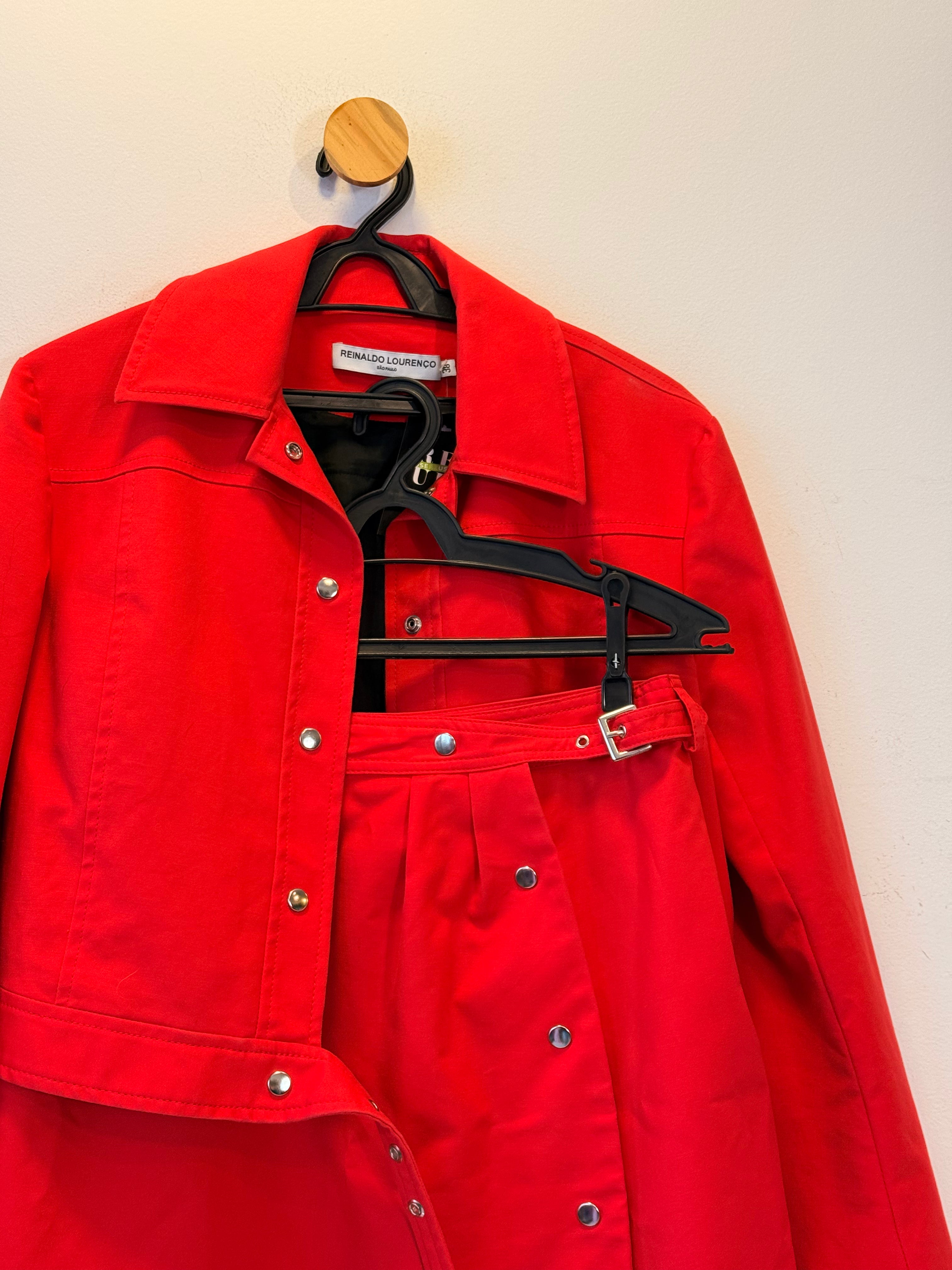 Conjunto Vermelho Reinaldo Lourenço