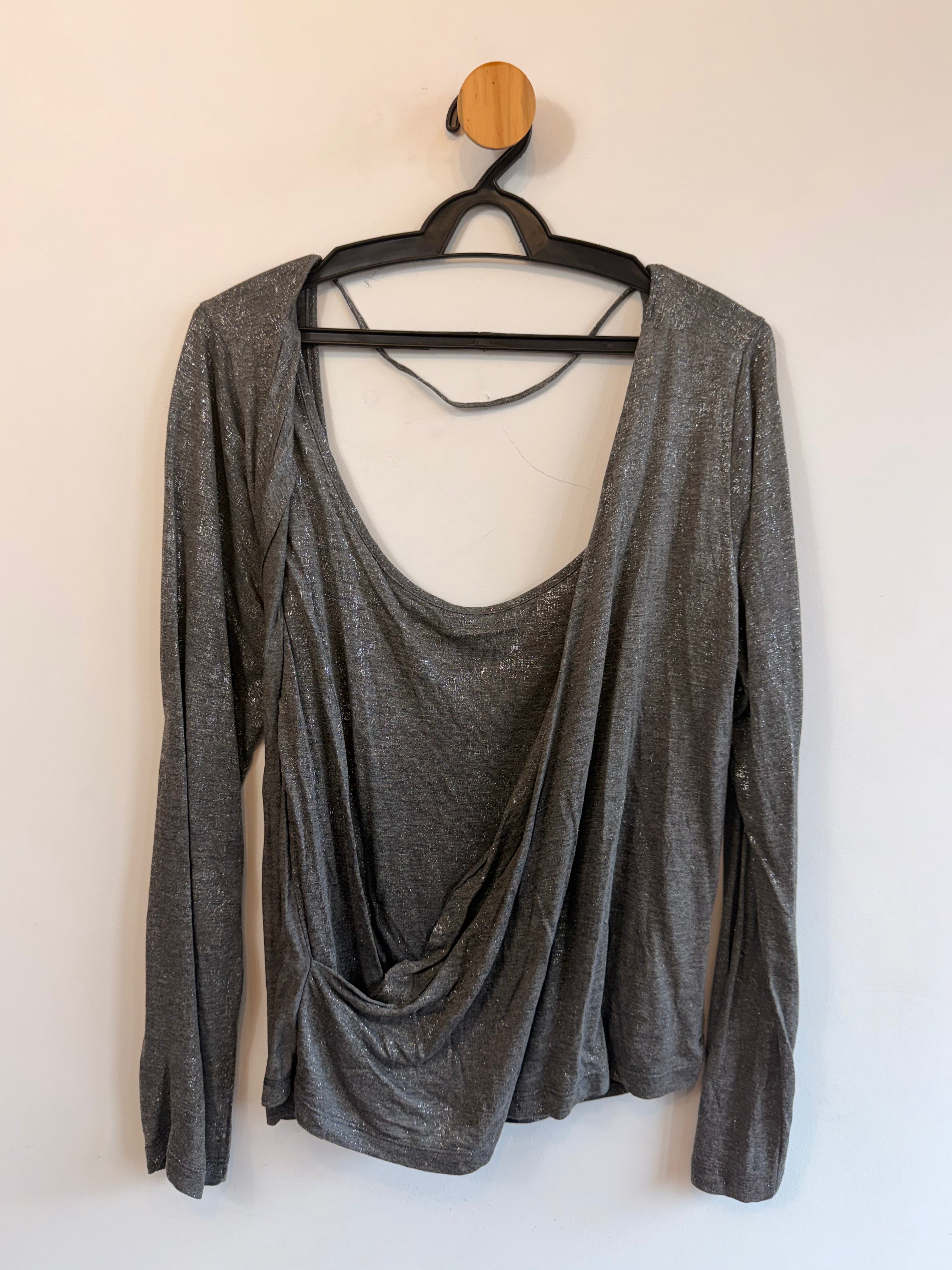 Blusa Cinza Pusco